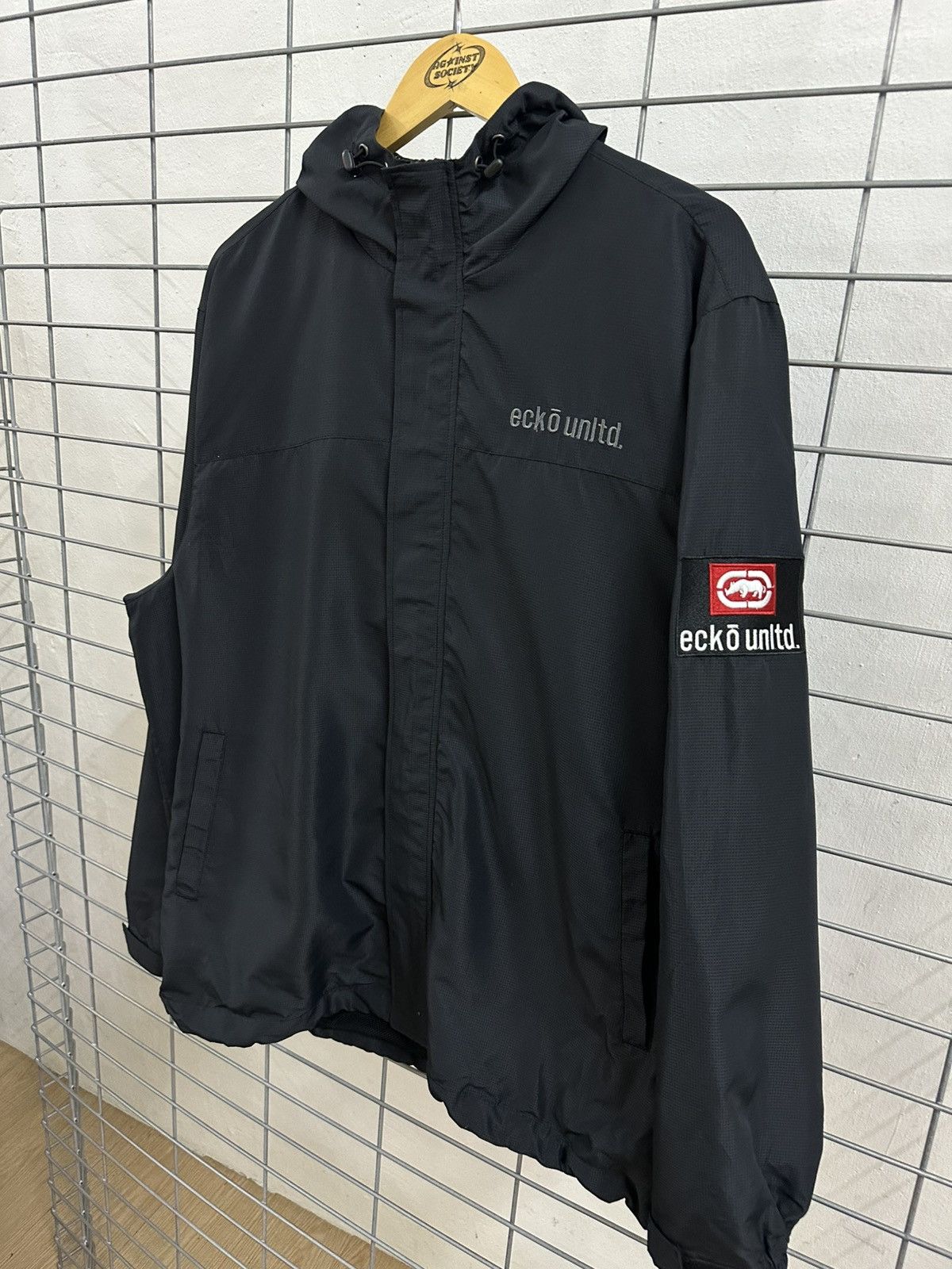 Ecko Unltd. Ecko Unltd Parody Stone Island Gorpcore Style Windbreaker Size US XL / EU 56 / 4 - 1 Thumbnail