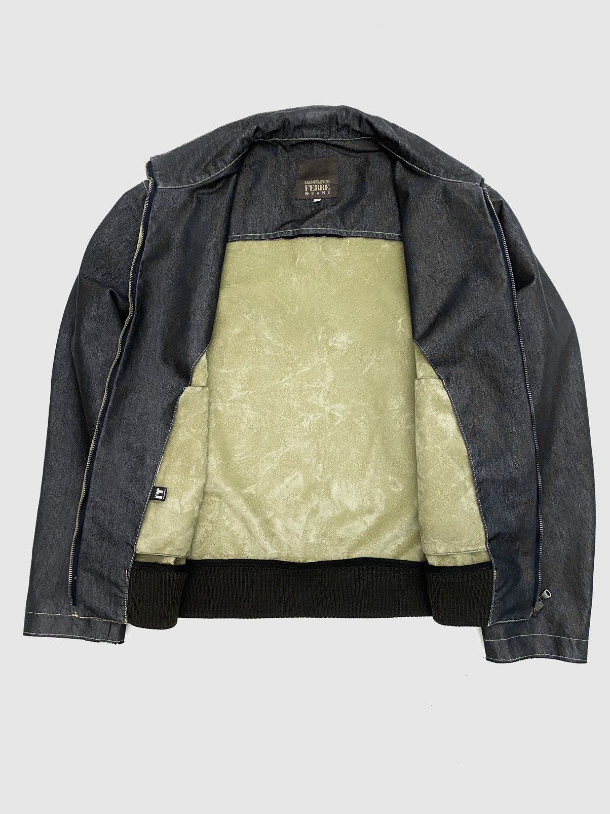 Gianfranco Ferre Gianfranco Ferre vintage 90’s denim jacket Size US XL / EU 56 / 4 - 2 Thumbnail