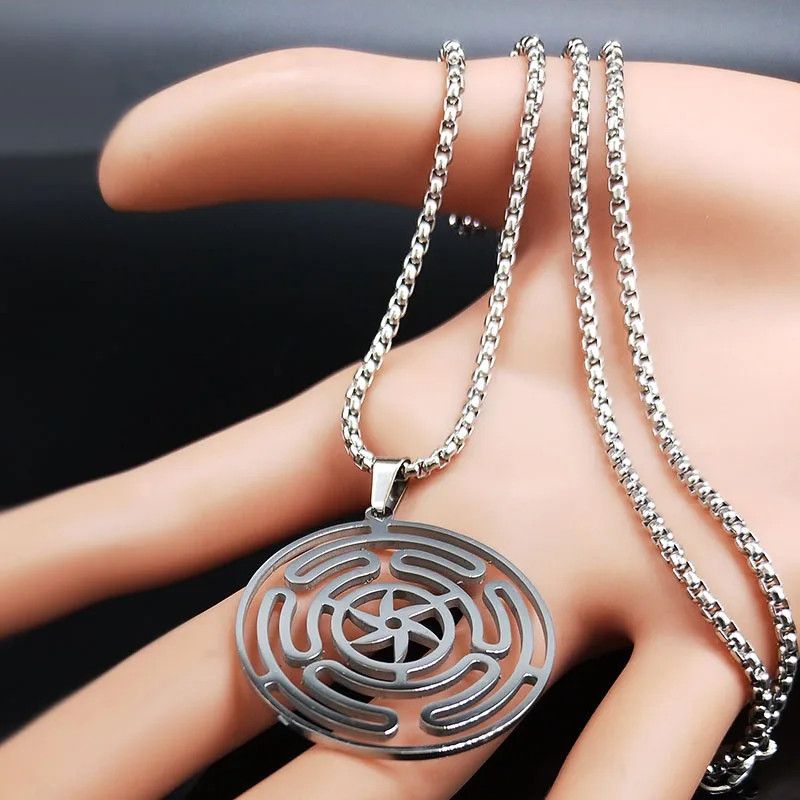 Jewelry Strophalos Hecate Magic Symbol Pendant Emblem Talisman Size ONE SIZE - 4 Thumbnail