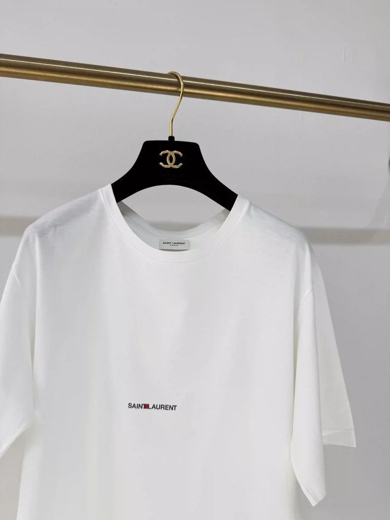 Saint Laurent Paris SLP Saint Laurent Short Sleeve T-2507 Size S / US 4 / IT 40 - 3 Thumbnail