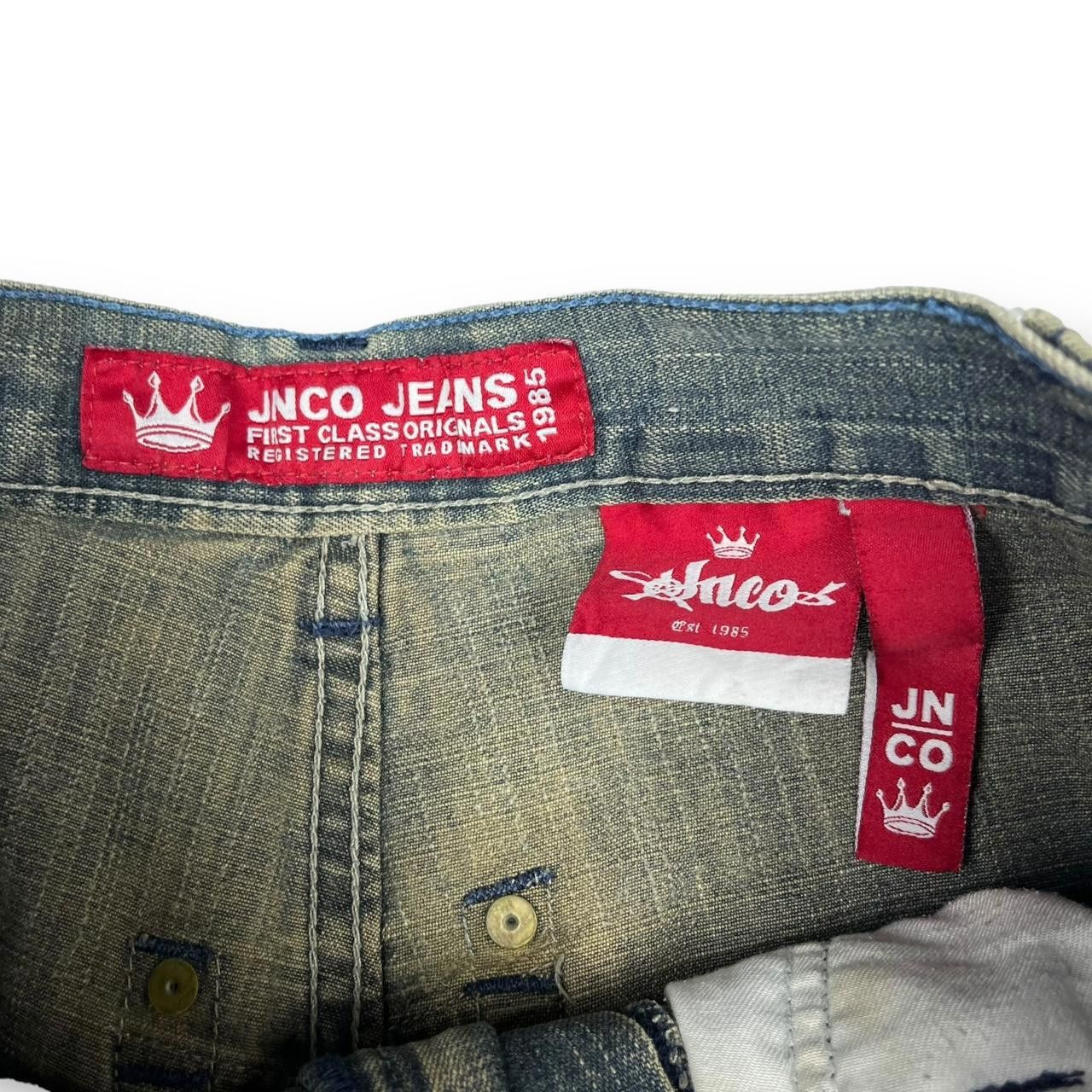 JNCO JNCO Men's Blue Shorts Size US 29 - 5 Thumbnail