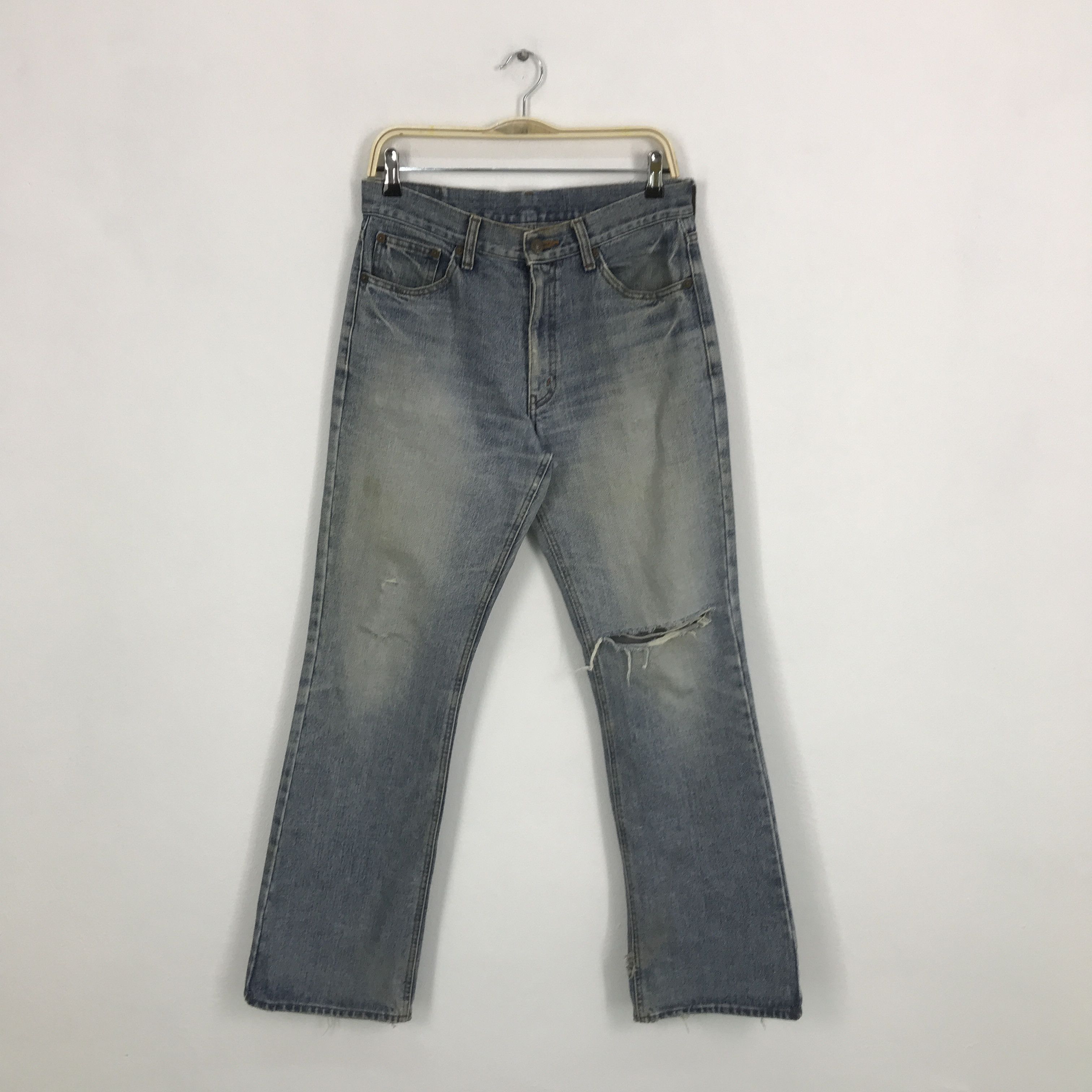 Other Flared bobson chessking distressed Bootcut jean pants Size US 31 - 1 Thumbnail