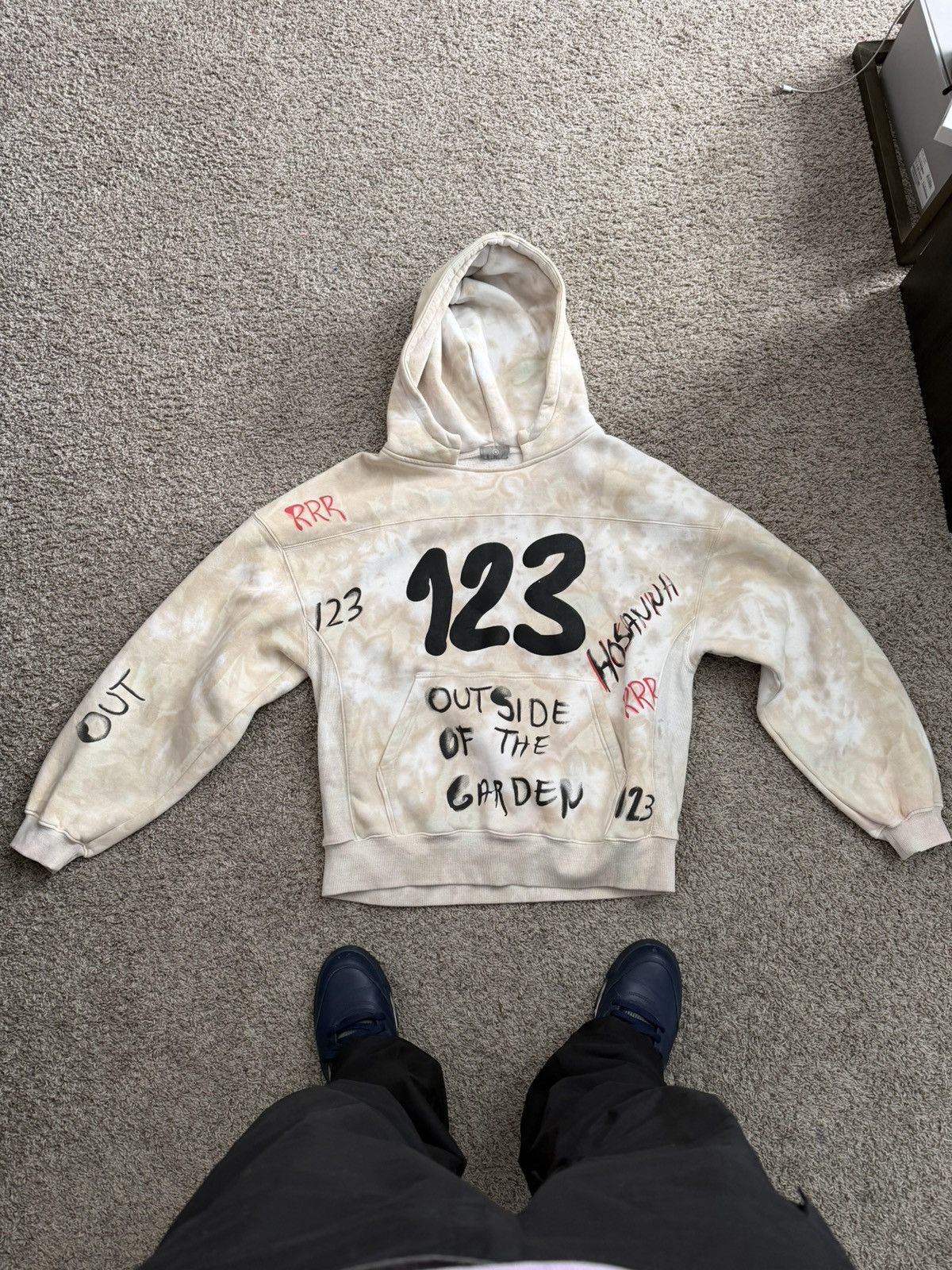 Other RRR123 Inspired "123" Hoodie - Cream - Size M Size US M / EU 48-50 / 2 - 2 Thumbnail