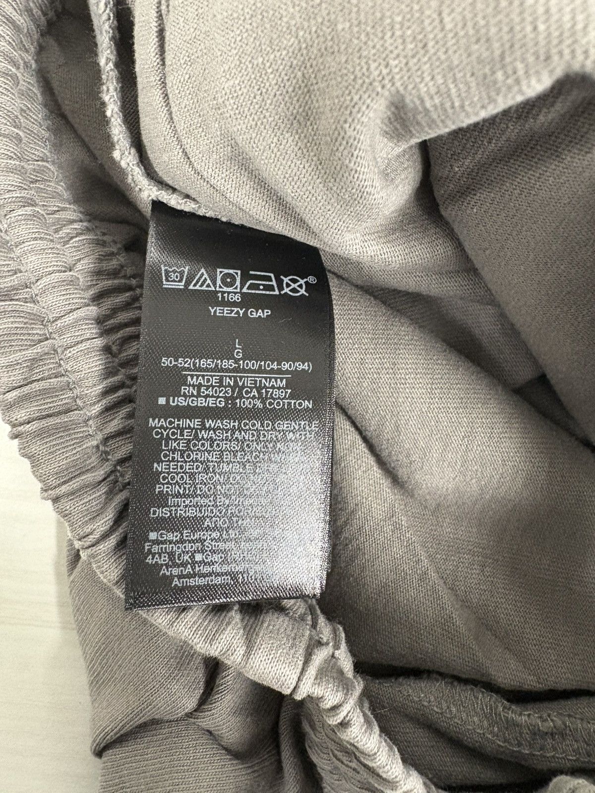 Balenciaga YZY x GAP Thin Sweatpants L Size US 34 / EU 50 - 5 Thumbnail