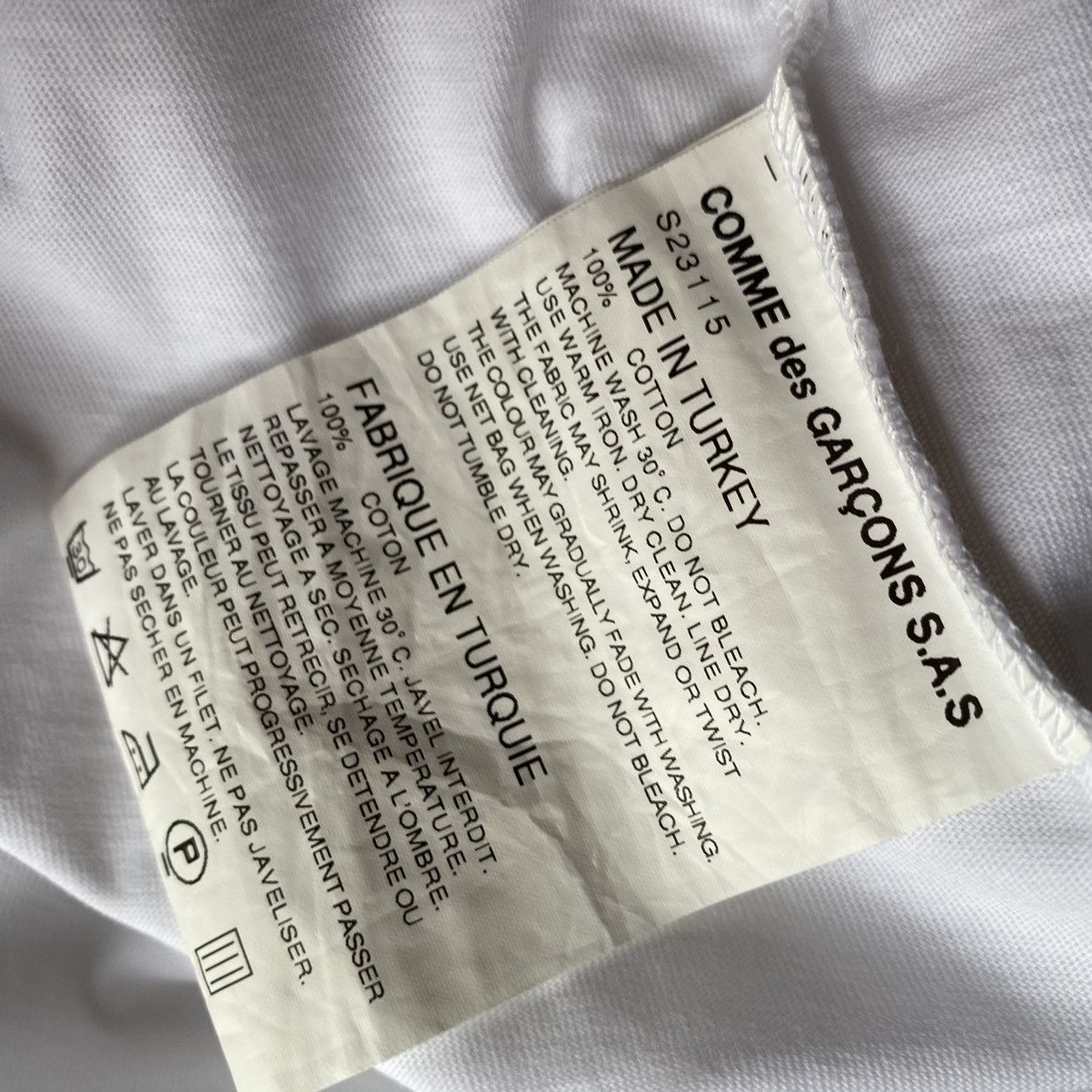 Comme des Garcons Double Pocket T Shirt Size US S / EU 44-46 / 1 - 5 Thumbnail