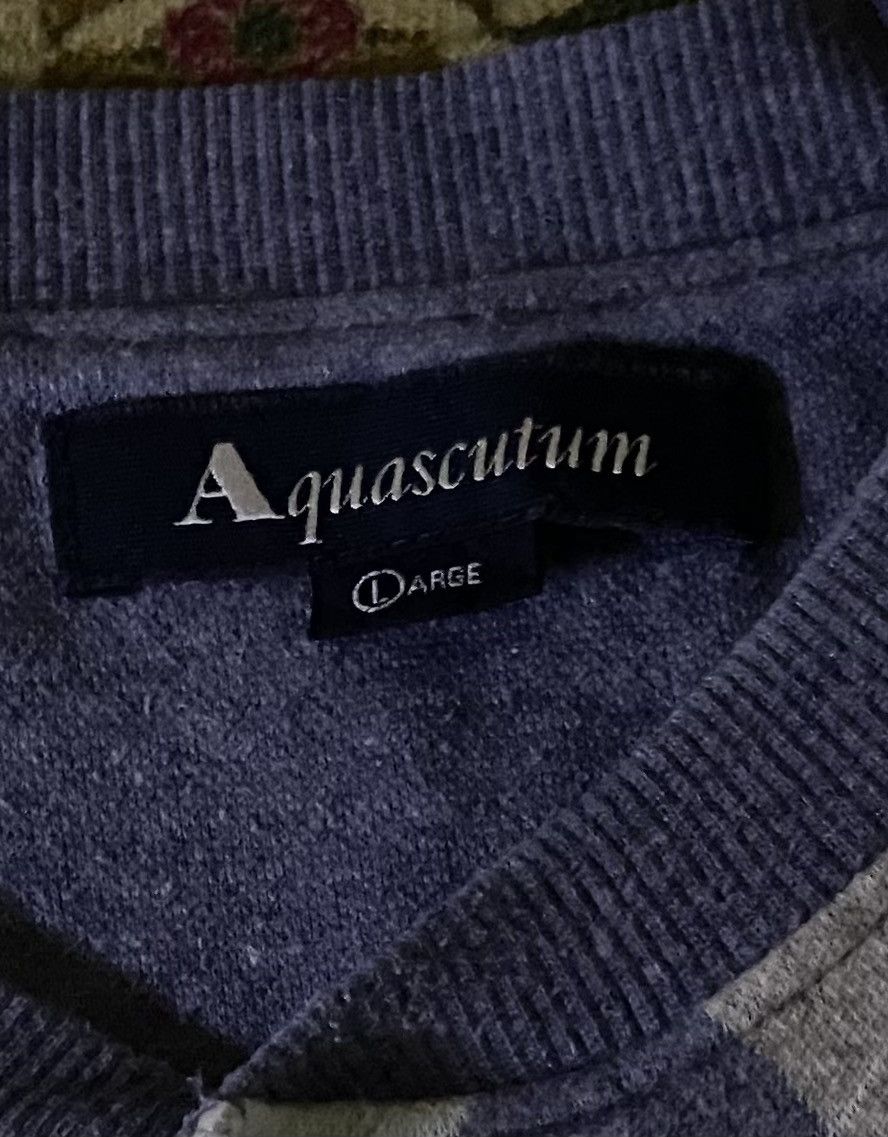 Aquascutum × Japanese Brand × Vintage Vintage Aquascutum Long Sleeve T-Shirt Size US L / EU 52-54 / 3 - 4 Thumbnail