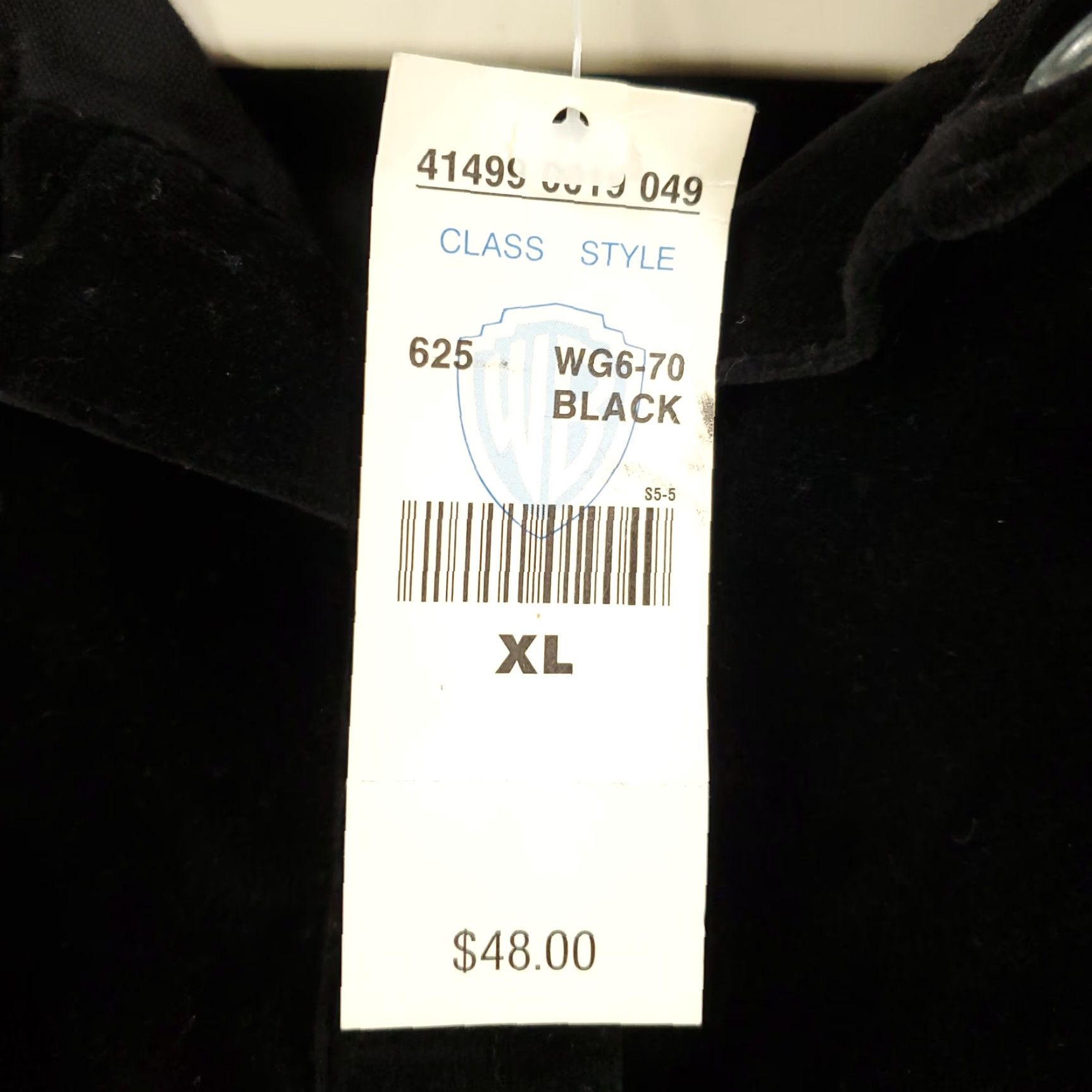Vintage VINTAGE Warner Bros. Velour Button-Up Shirt XL Black Tweety Bird NWT NOS Womens Size XL / US 12-14 / IT 48-50 - 6 Thumbnail