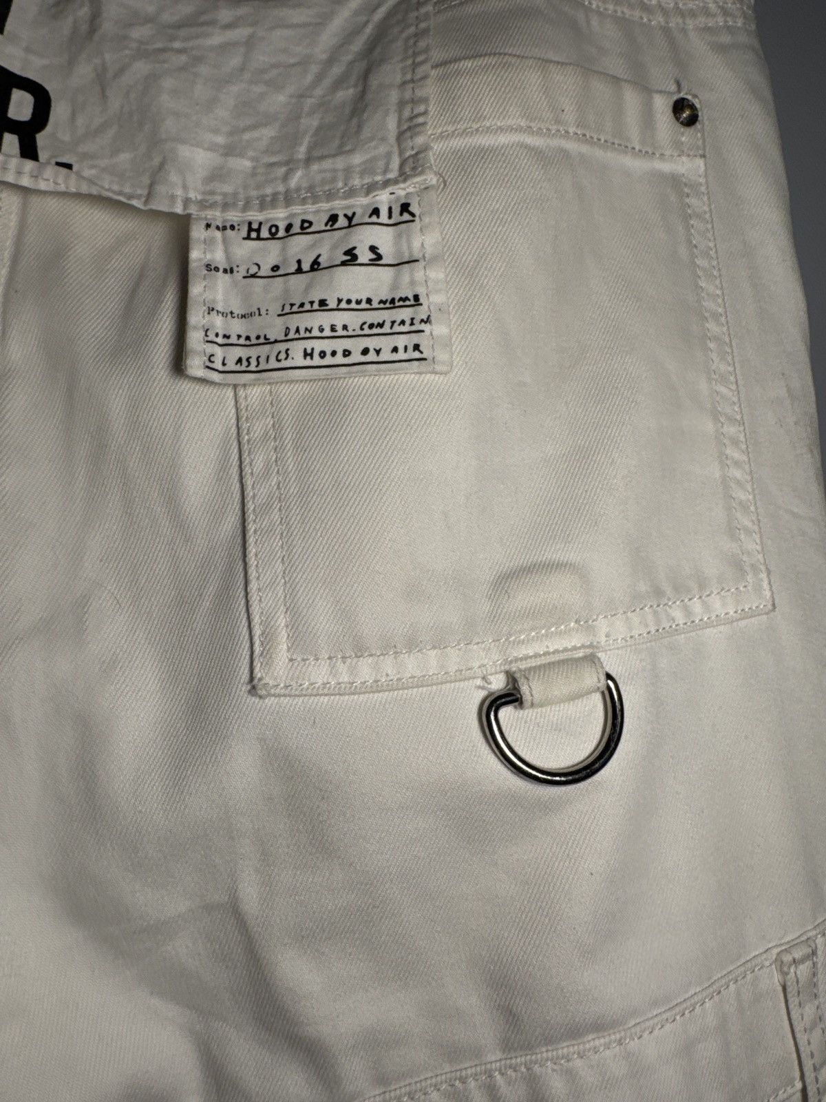 Hood By Air Hood By Air White Remastered Denim Size US 32 / EU 48 - 2 Thumbnail