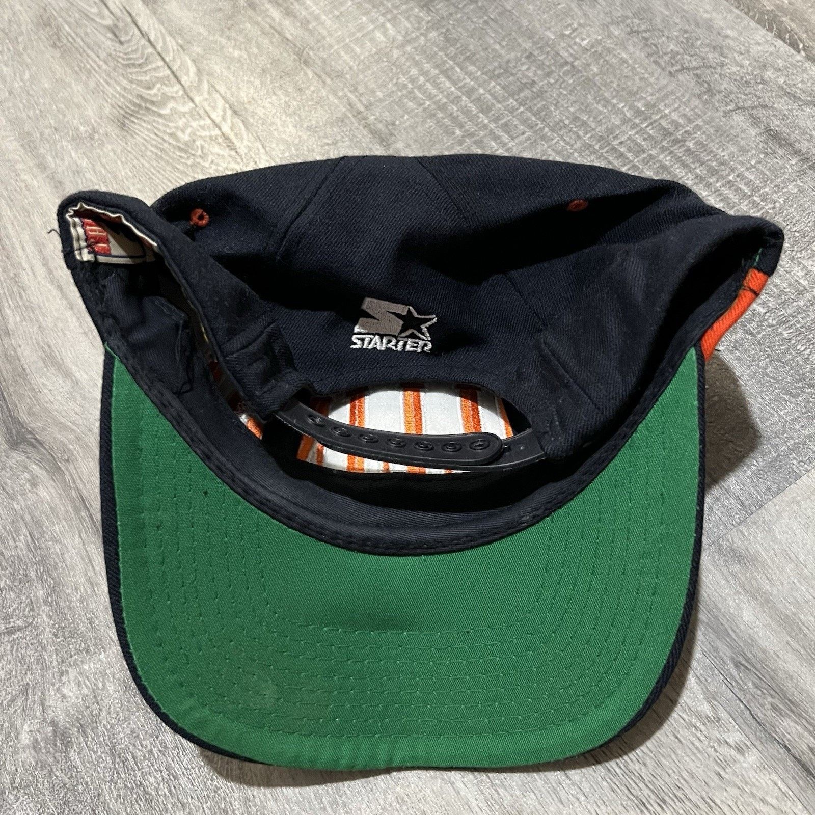 Starter VTG Starter 90s Illinois Fighting Illini 100% Wool Hat Cap Size ONE SIZE - 2 Thumbnail