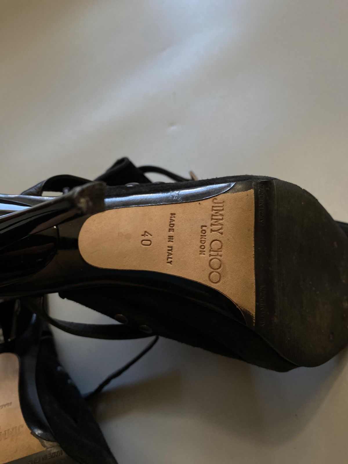 Jimmy Choo Jimmy Choo leather suede boots heels Size US 10 / IT 40 - 5 Thumbnail