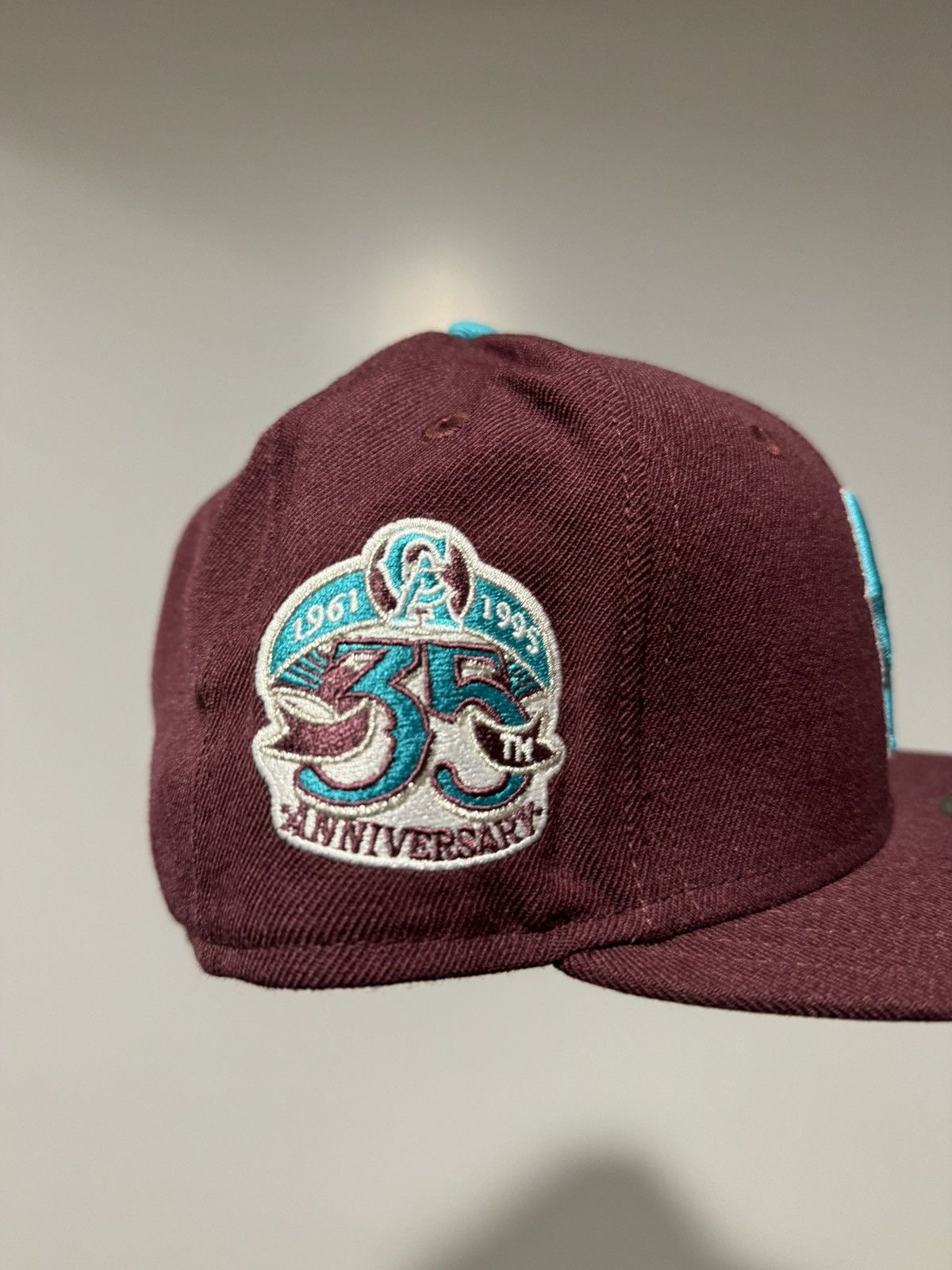 Hat Club × MyFitteds × New Era Hatclub Exclusive California Angels CrossCheck Breakaway 7 Size ONE SIZE - 2 Thumbnail