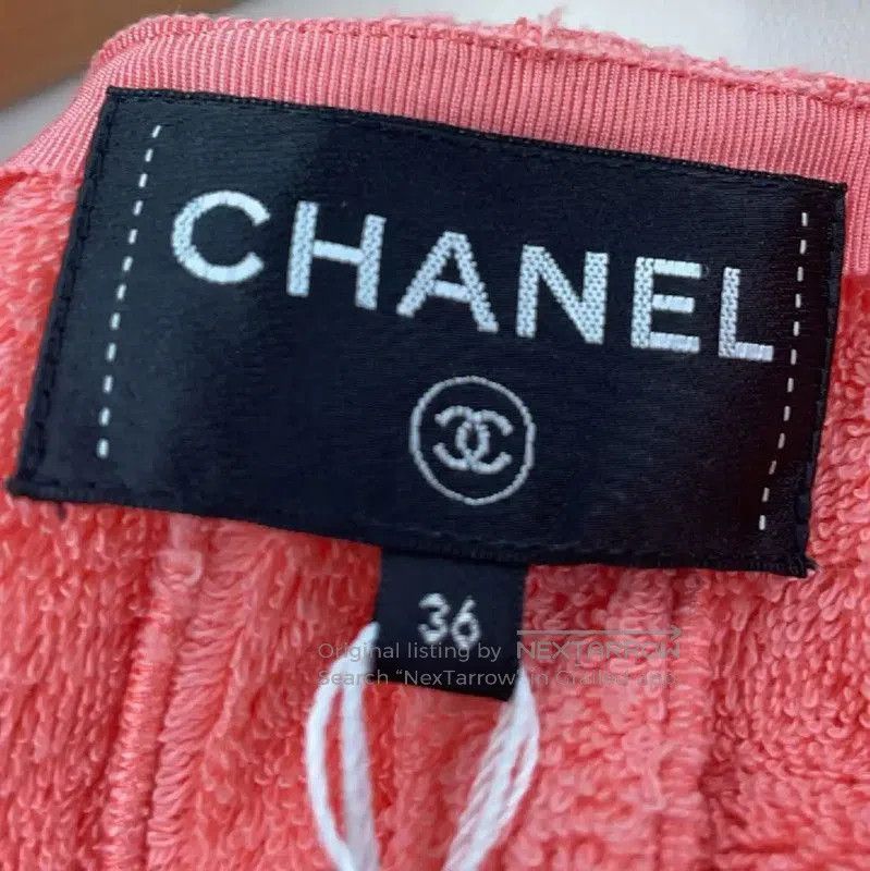 Chanel Chanel Pink Cotton Cardigan for Women . Size M / US 6-8 / IT 42-44 - 3 Thumbnail