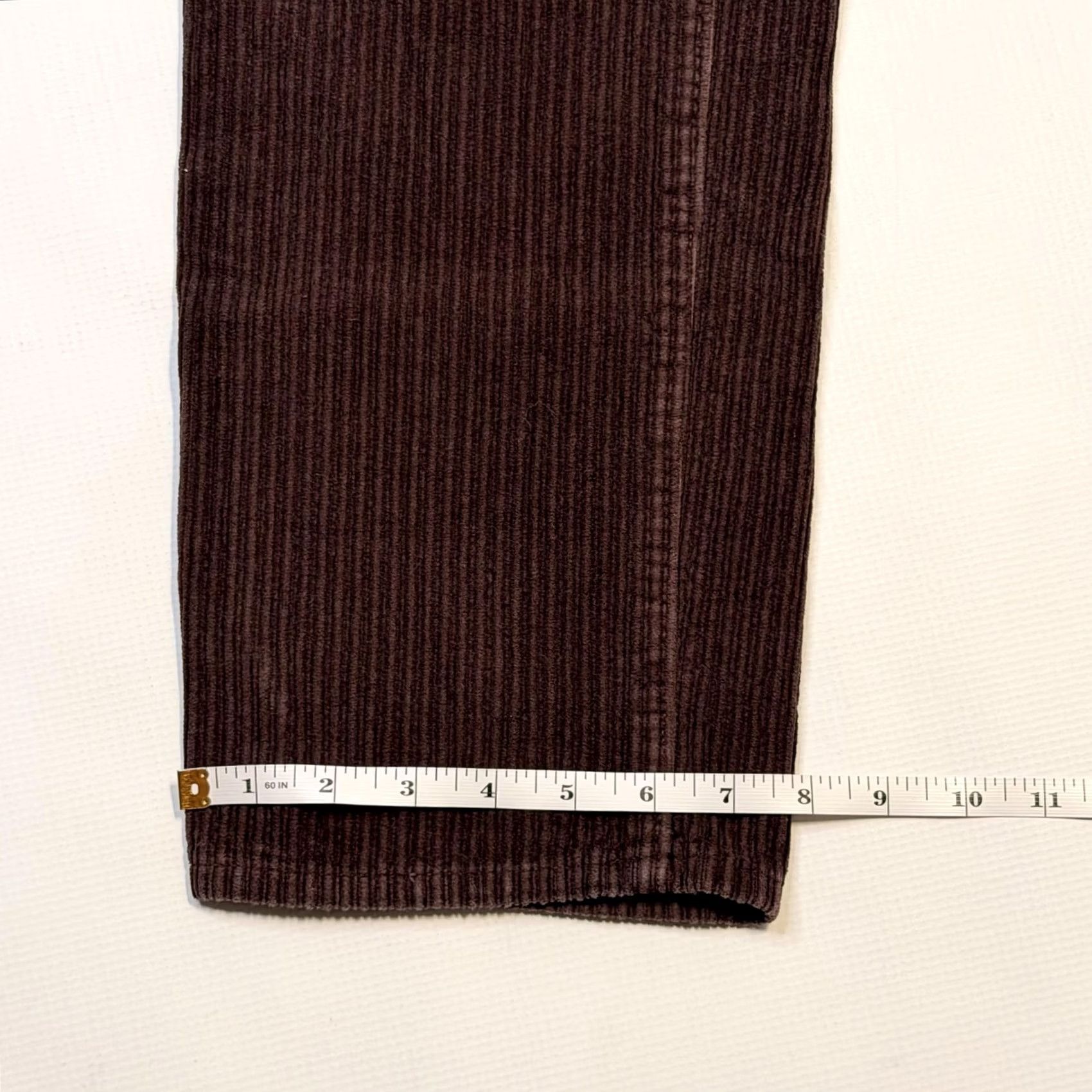 Pacsun PacSun Pants Juniors 26 Brown 90s BF Carpenter Corduroy Straight Leg Relaxed Womens Size 26" / US 2 / IT 38 - 5 Thumbnail