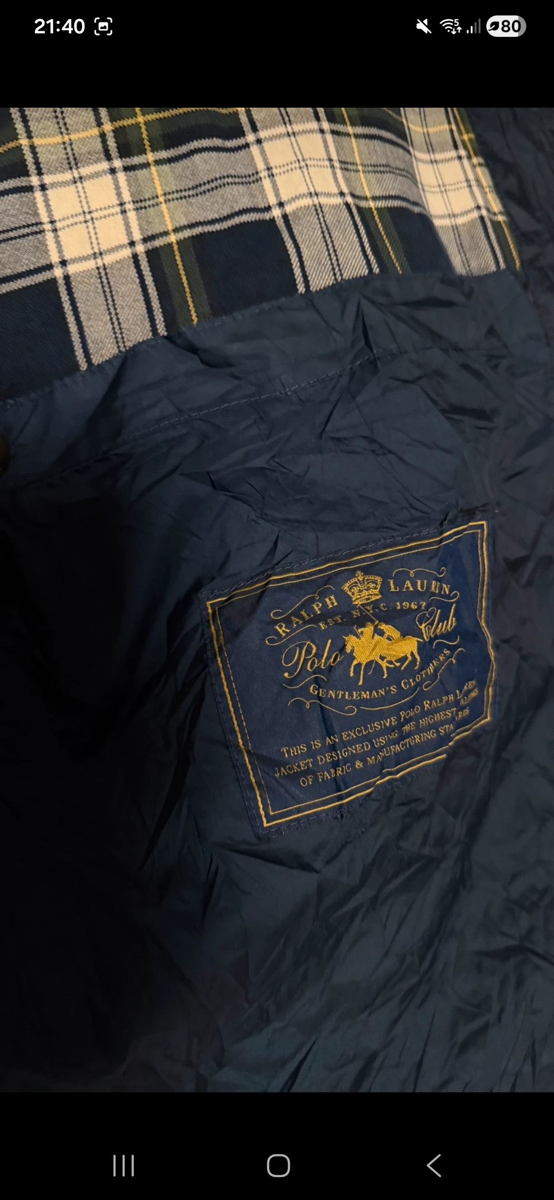 Polo Ralph Lauren Vintage Polo Ralph Lauren Quilted Hunting Jacket 90s Size US XXL / EU 58 / 5 - 10 Thumbnail