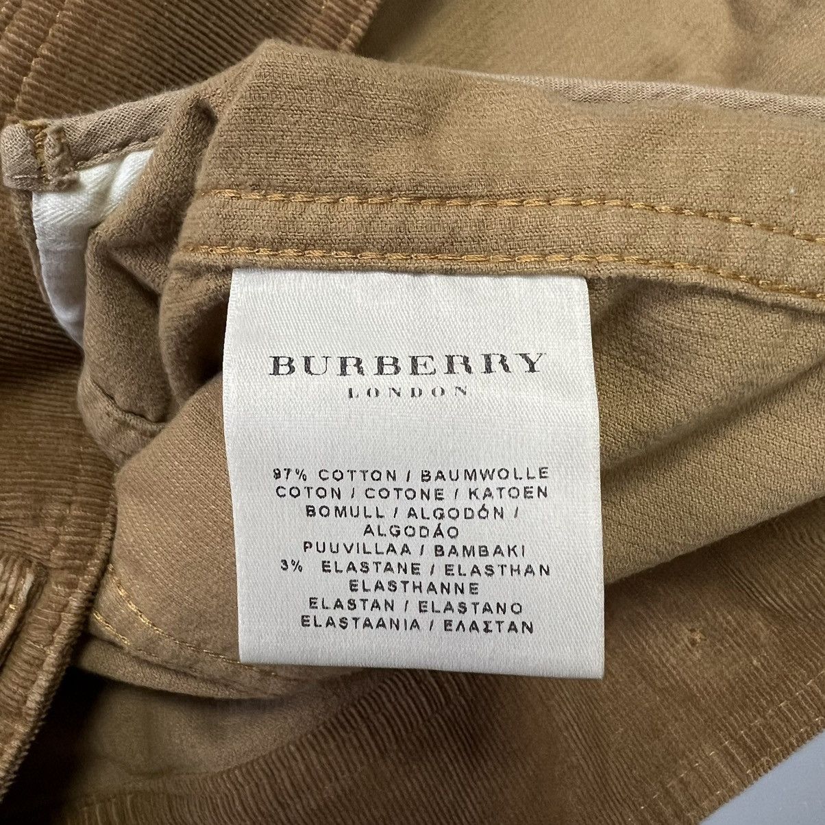 Burberry Burberry Corduroy Jacket woman’s made in Italy Size S / US 4 / IT 40 - 16 Thumbnail