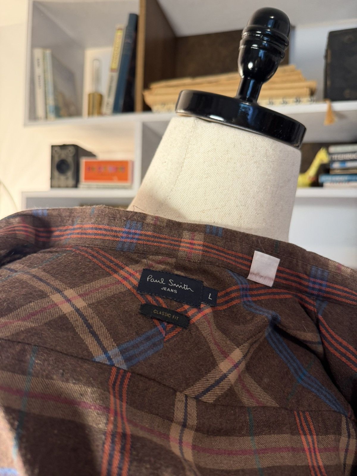 Paul Smith Paul Smith Plaid Flannel Dress Shirt Size US L / EU 52-54 / 3 - 6 Thumbnail