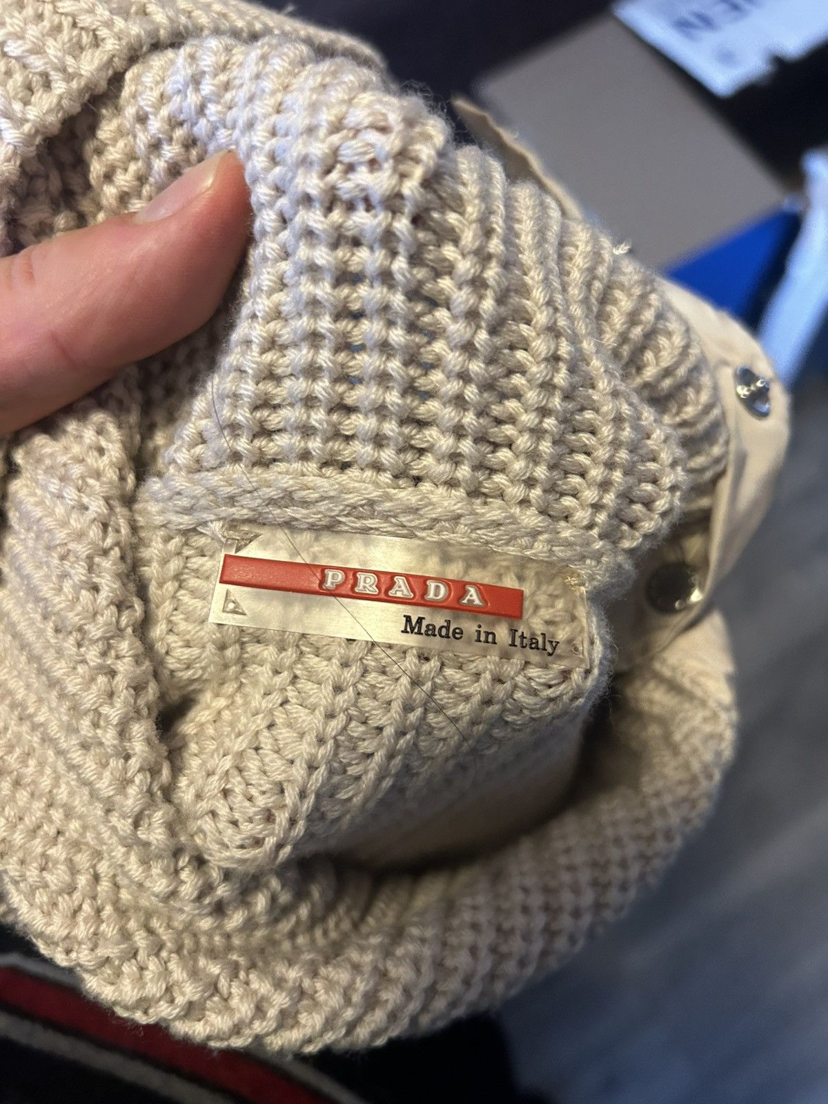 Prada Prada Sand Beige Wool Turtleneck Sweater Size US S / EU 44-46 / 1 - 10 Thumbnail