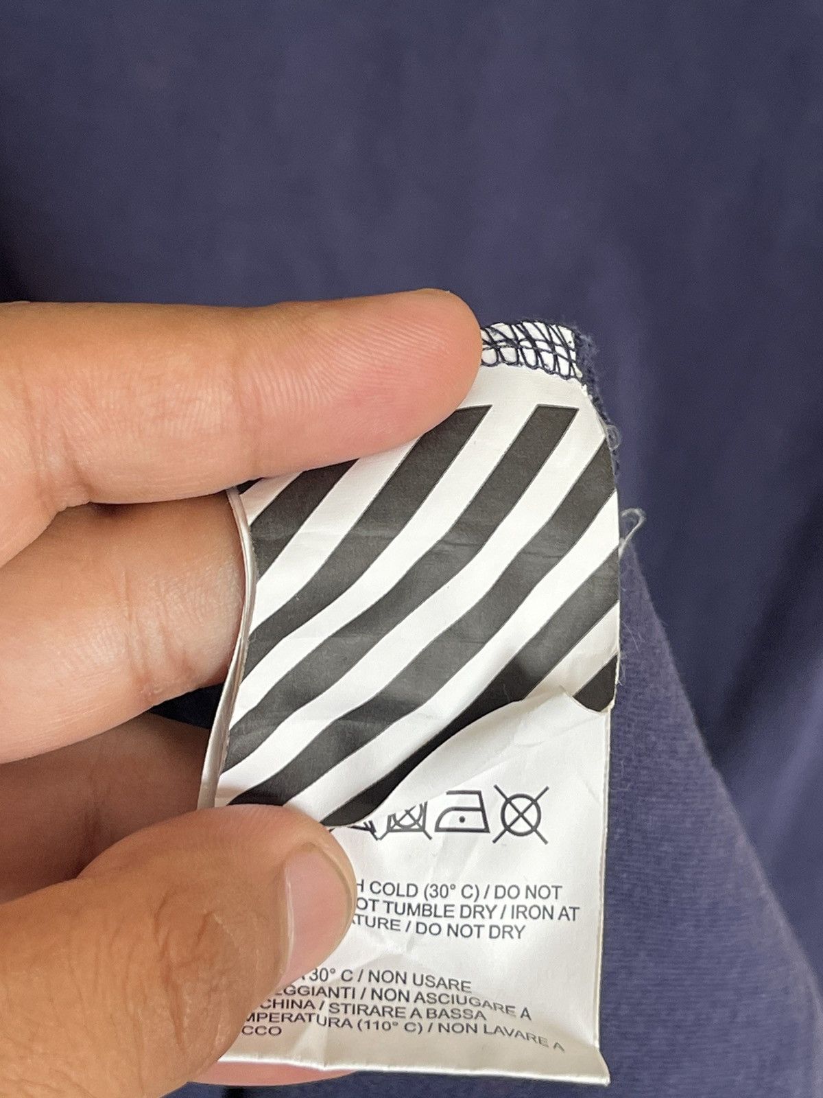 Off-White Off White Logo Tee Size US S / EU 44-46 / 1 - 7 Thumbnail