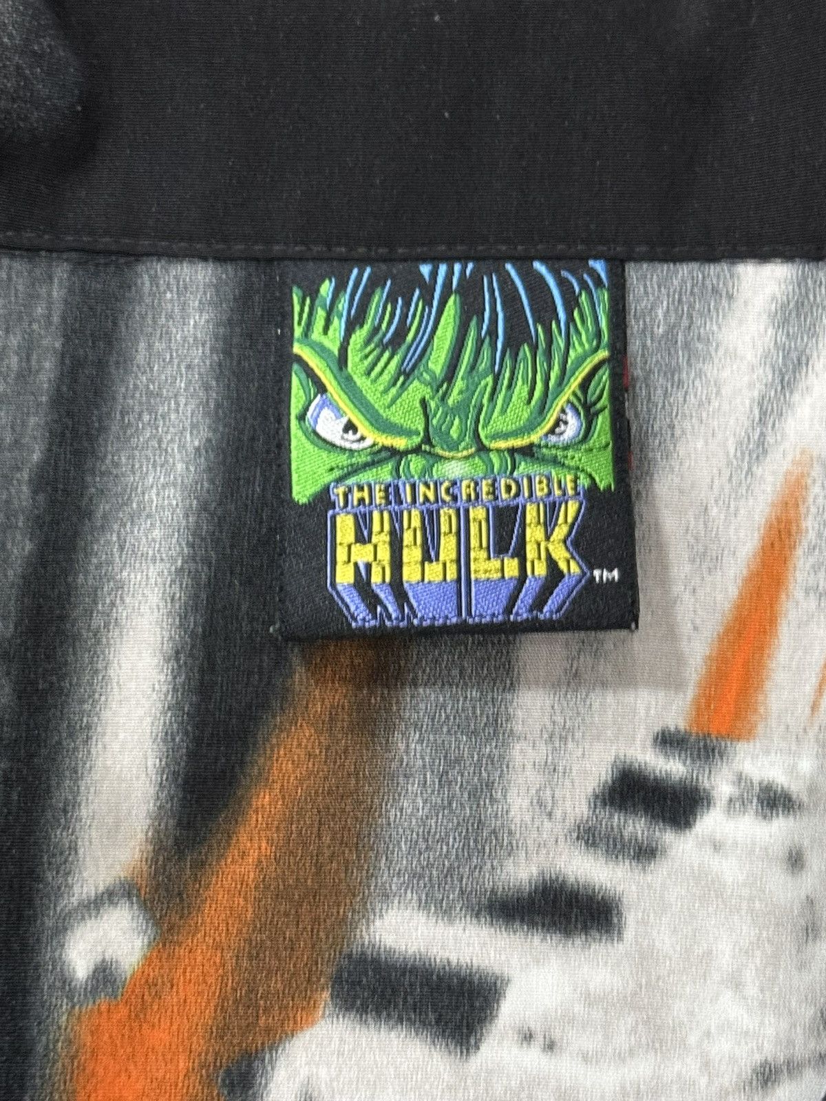 Marvel Comics Vintage 2002 The Incredible Hulk All Over Print Button Up Size US L / EU 52-54 / 3 - 8 Thumbnail