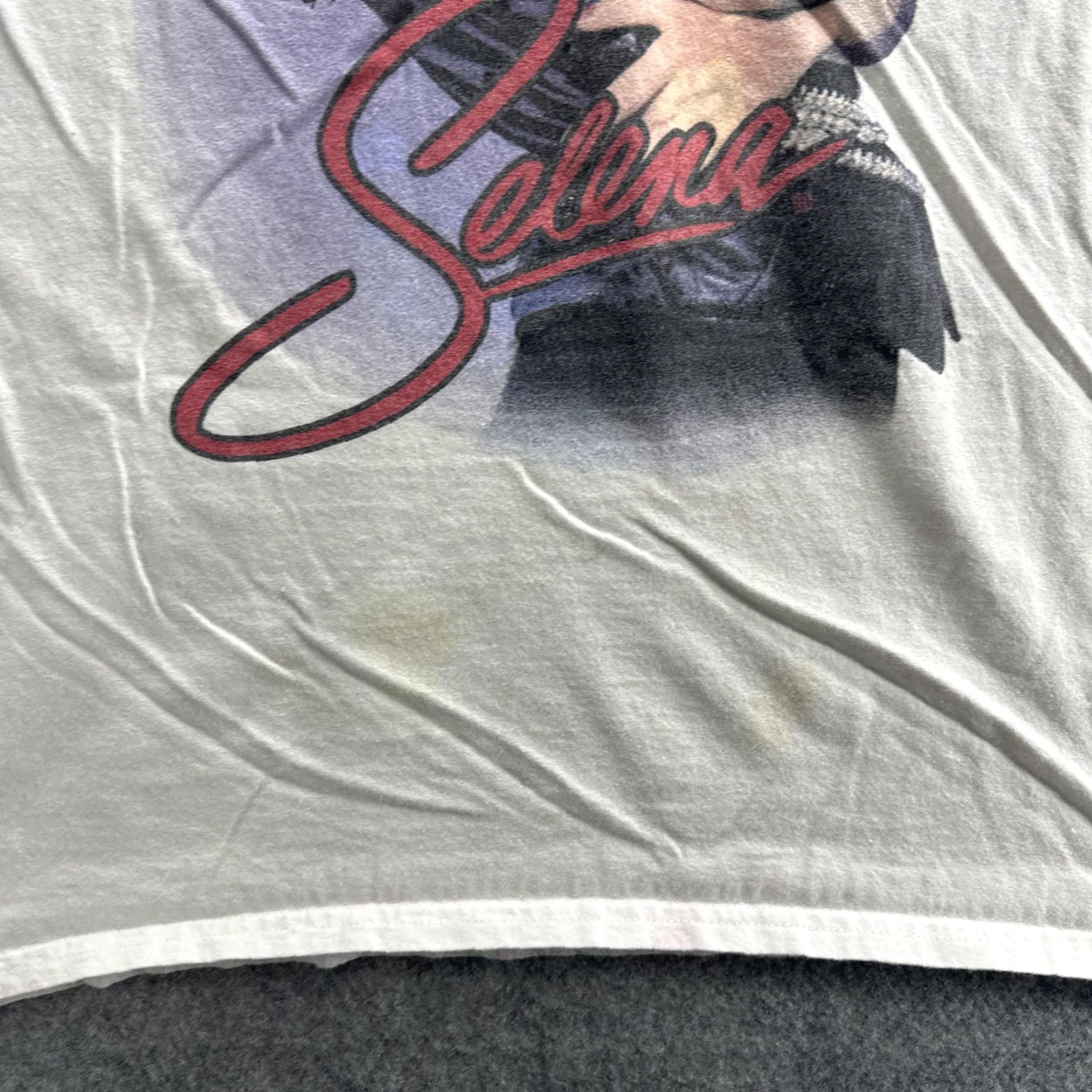 Vintage Selena Shirt Mens Large White Graphic Tee Official Merchandise Music Icon 2019 Size US L / EU 52-54 / 3 - 6 Thumbnail