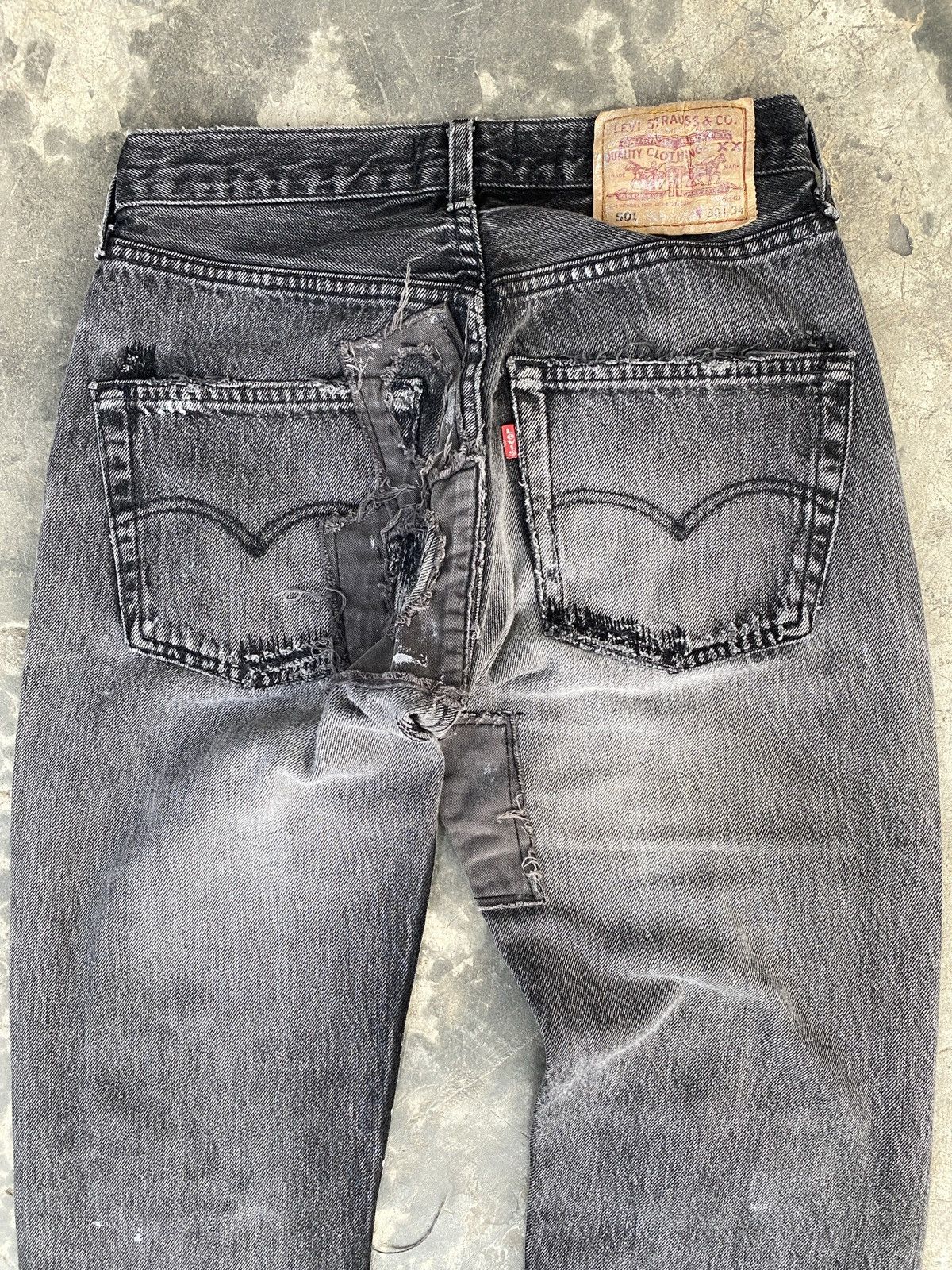 Levi's Vintage🔥Levi’s 501 Over Design Creation By Kousuke Matsui Size US 28 / EU 44 - 16 Thumbnail