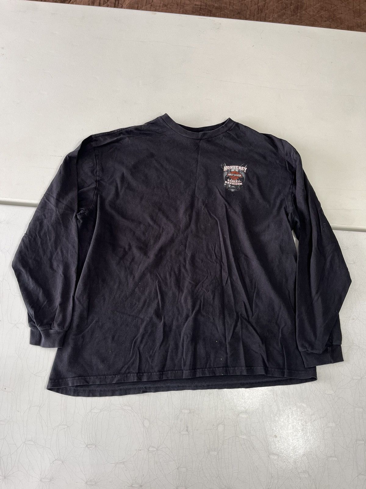 Harley Davidson Y2K Harley Davidson Monterrey long sleeve shirt Size US XXL / EU 58 / 5 - 1 Thumbnail