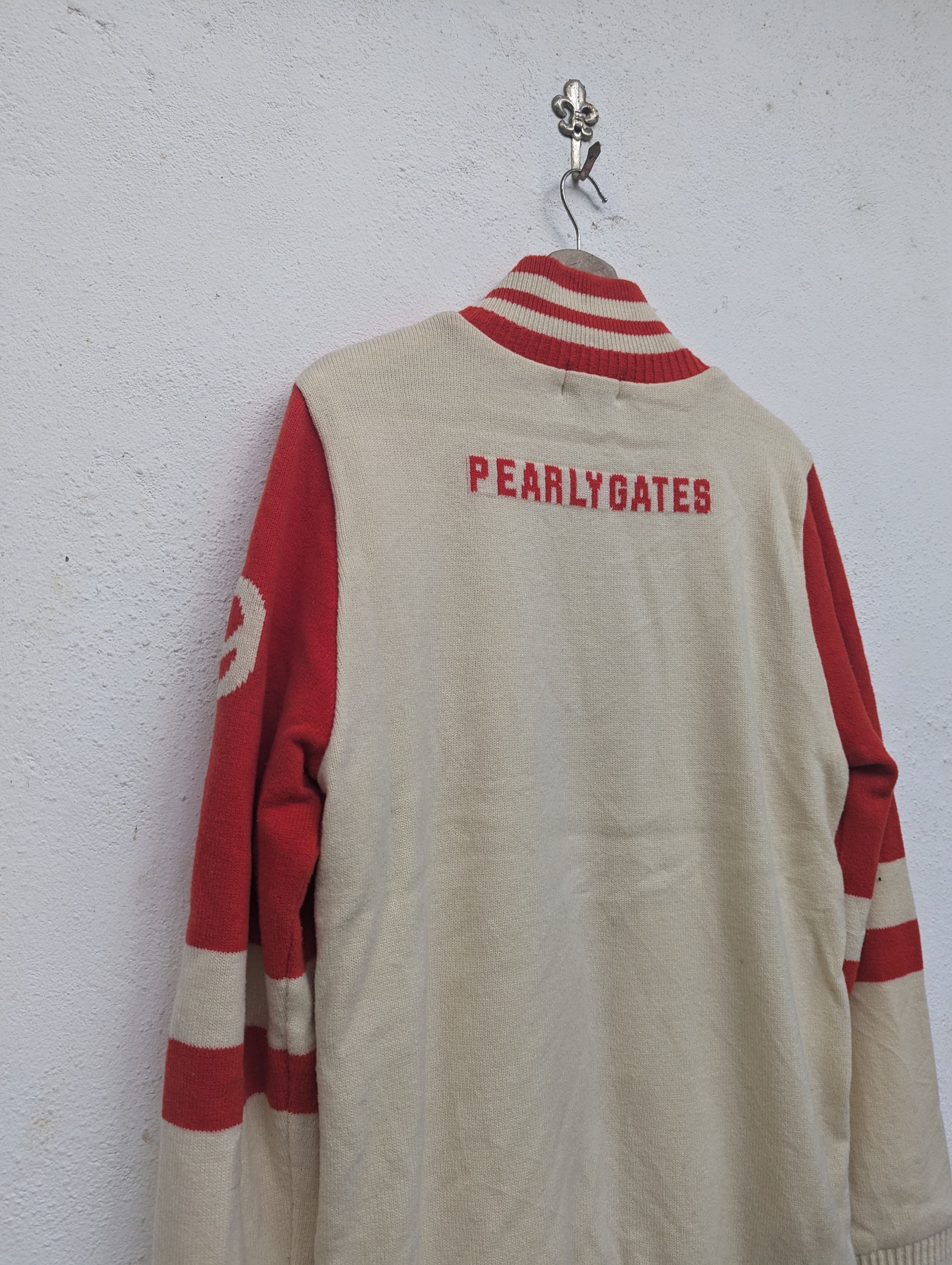 Japanese Brand PEARLY GOLF COLOUR BLOCK SWEATER Size US S / EU 44-46 / 1 - 7 Thumbnail