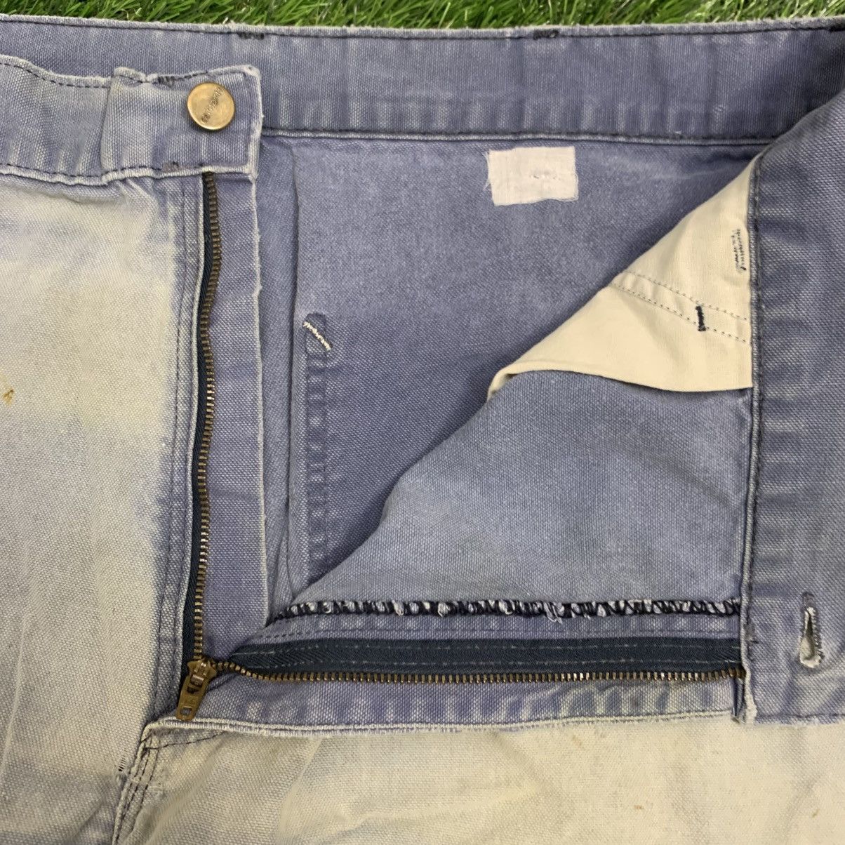 Carhartt × Vintage Vintage Carhartt short faded distressed Size US 36 / EU 52 - 14 Thumbnail