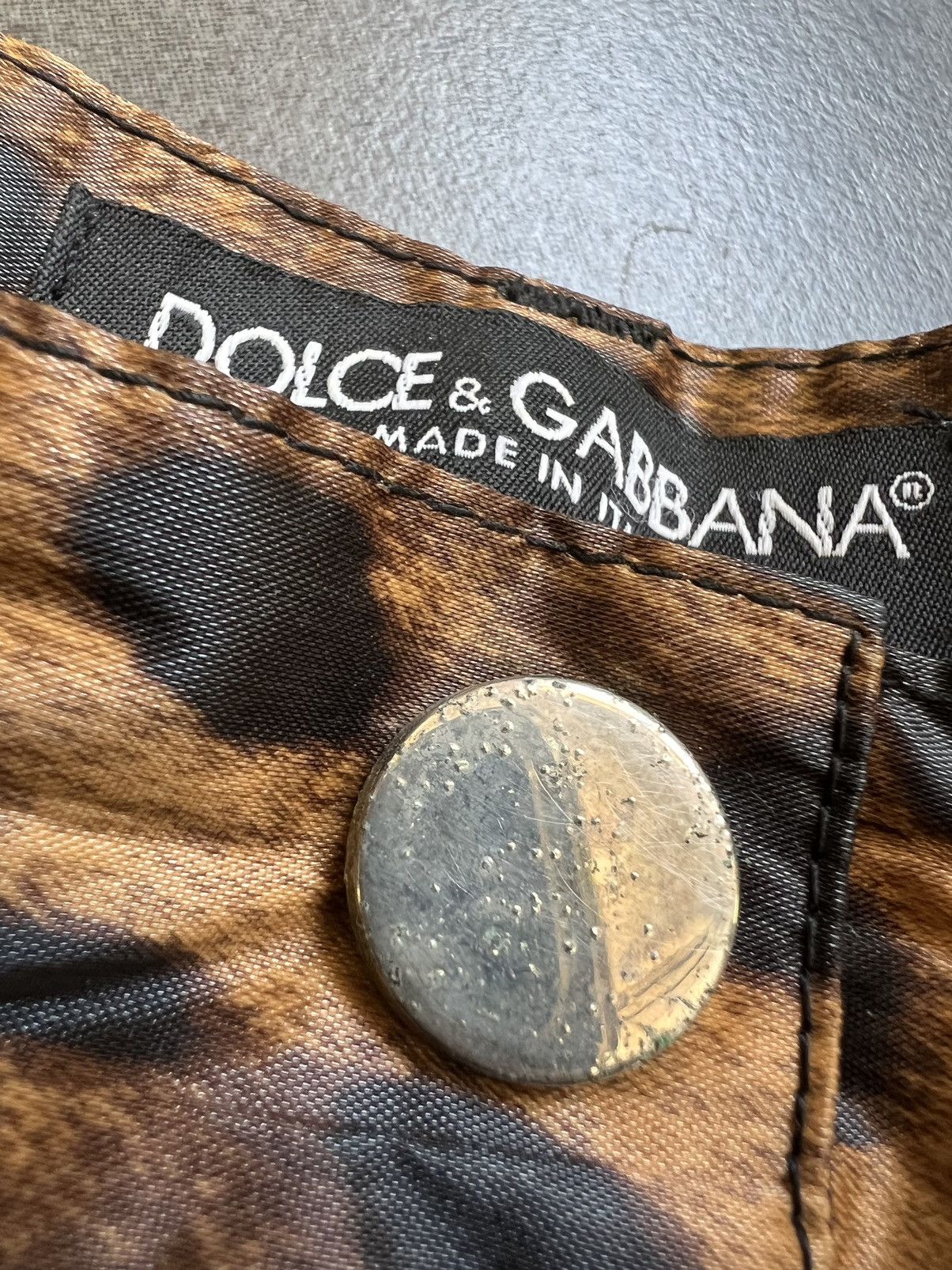 Dolce & Gabbana Rare Dolce Gabbana leopard animalistic print shorts Size 28" / US 6 / IT 42 - 6 Thumbnail