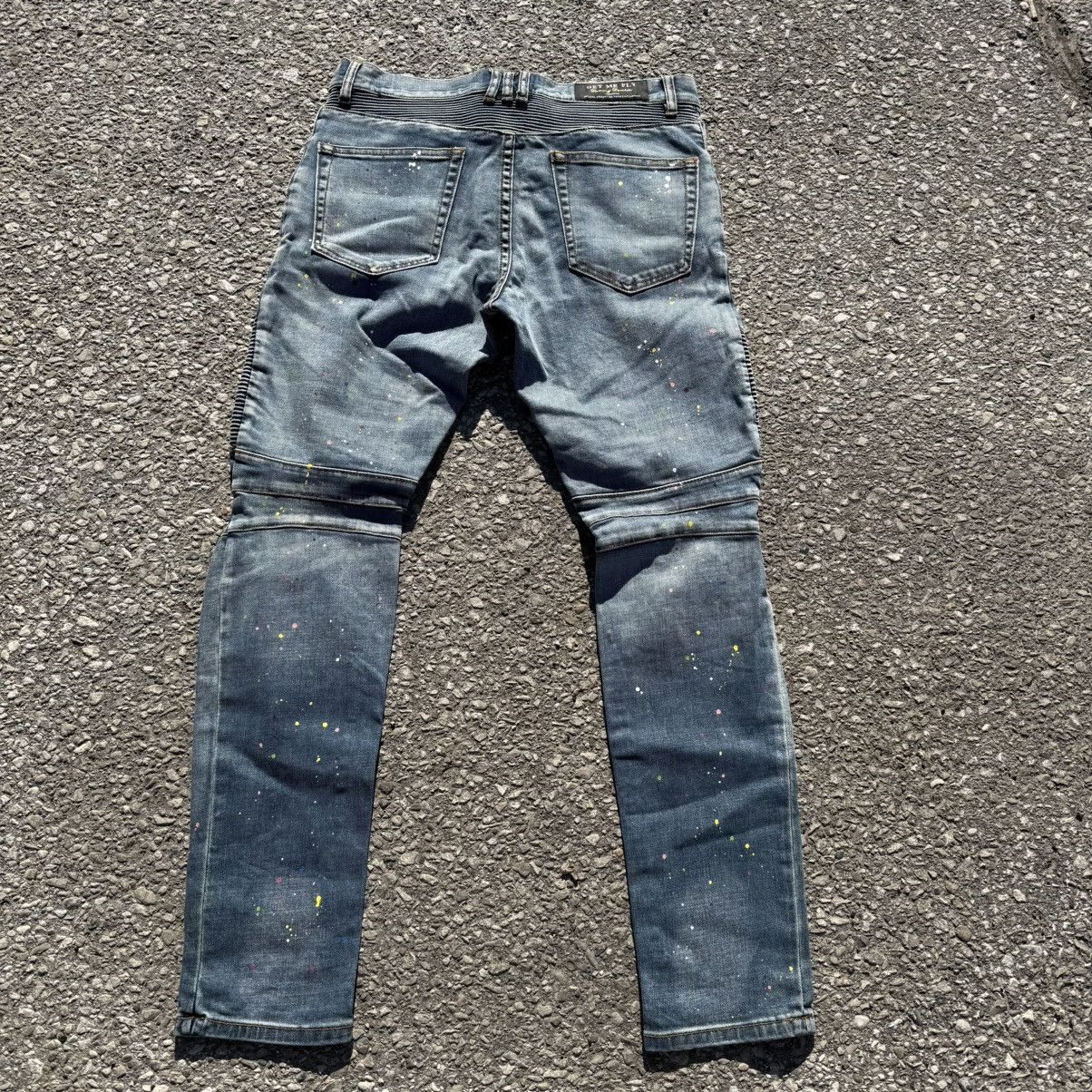 Other Get me Fly Slim Fit Painted Jeans Amiri Style Size US 32 / EU 48 - 7 Thumbnail