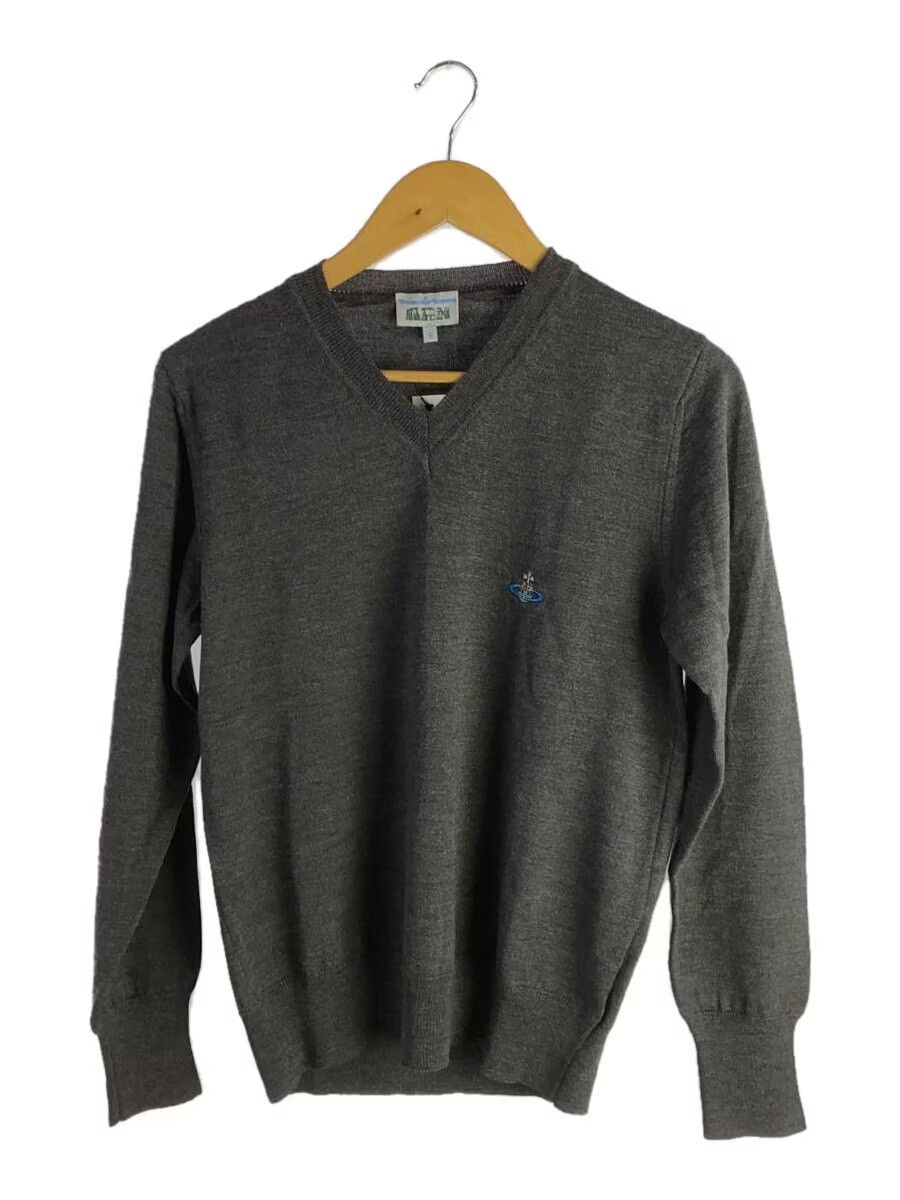 Vivienne Westwood Orb V Neck Wool Knit Sweater Size US S / EU 44-46 / 1 - 1 Thumbnail