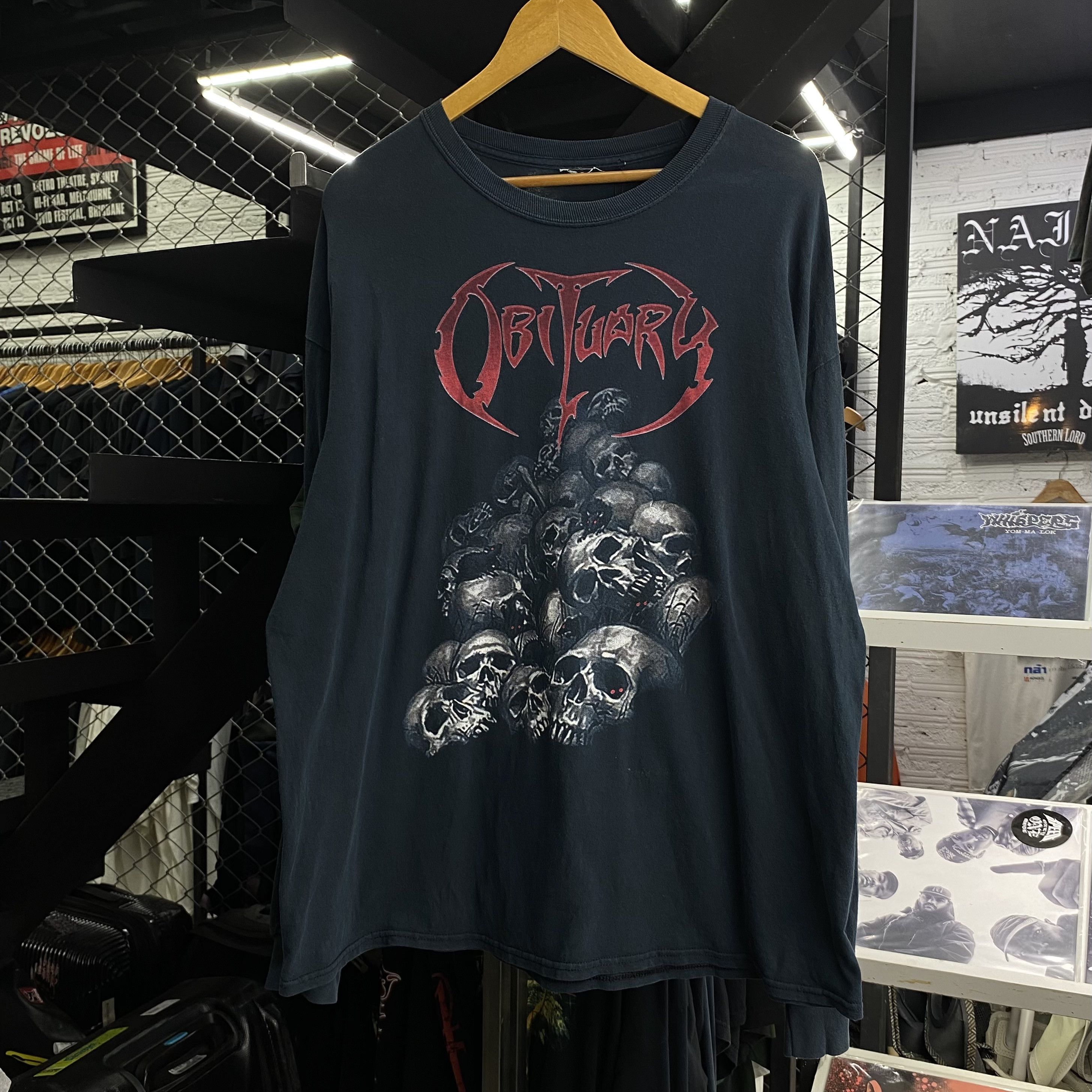 Band Tees OBITUARY Chopped in Half Long Sleeves Size US XL / EU 56 / 4 - 1 Thumbnail