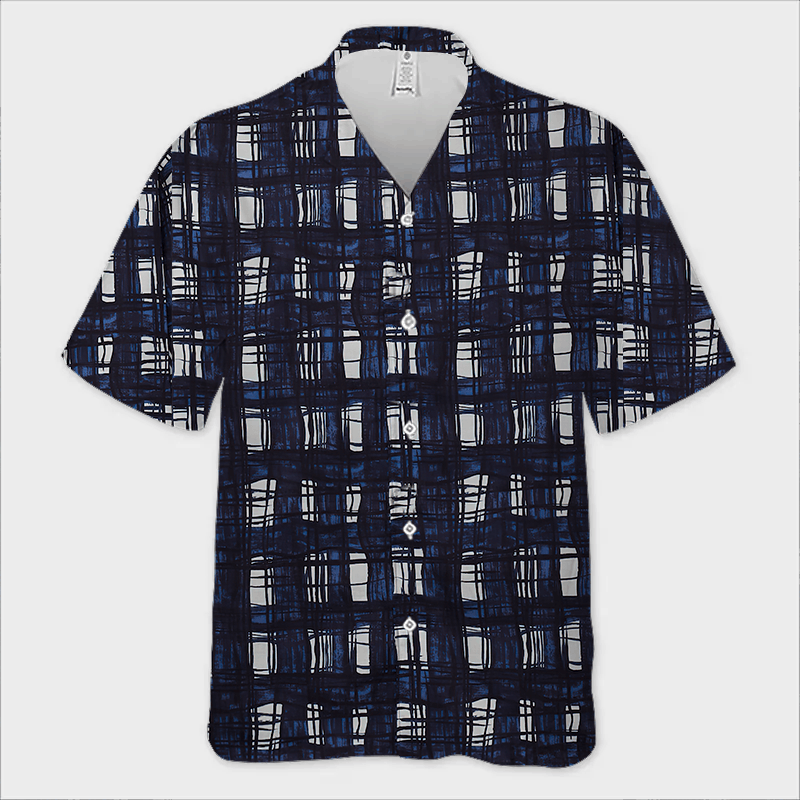 The Unbranded Brand Short-Sleeves Cotton Shirt | Effortless Comfort Size US M / EU 48-50 / 2 - 5 Thumbnail
