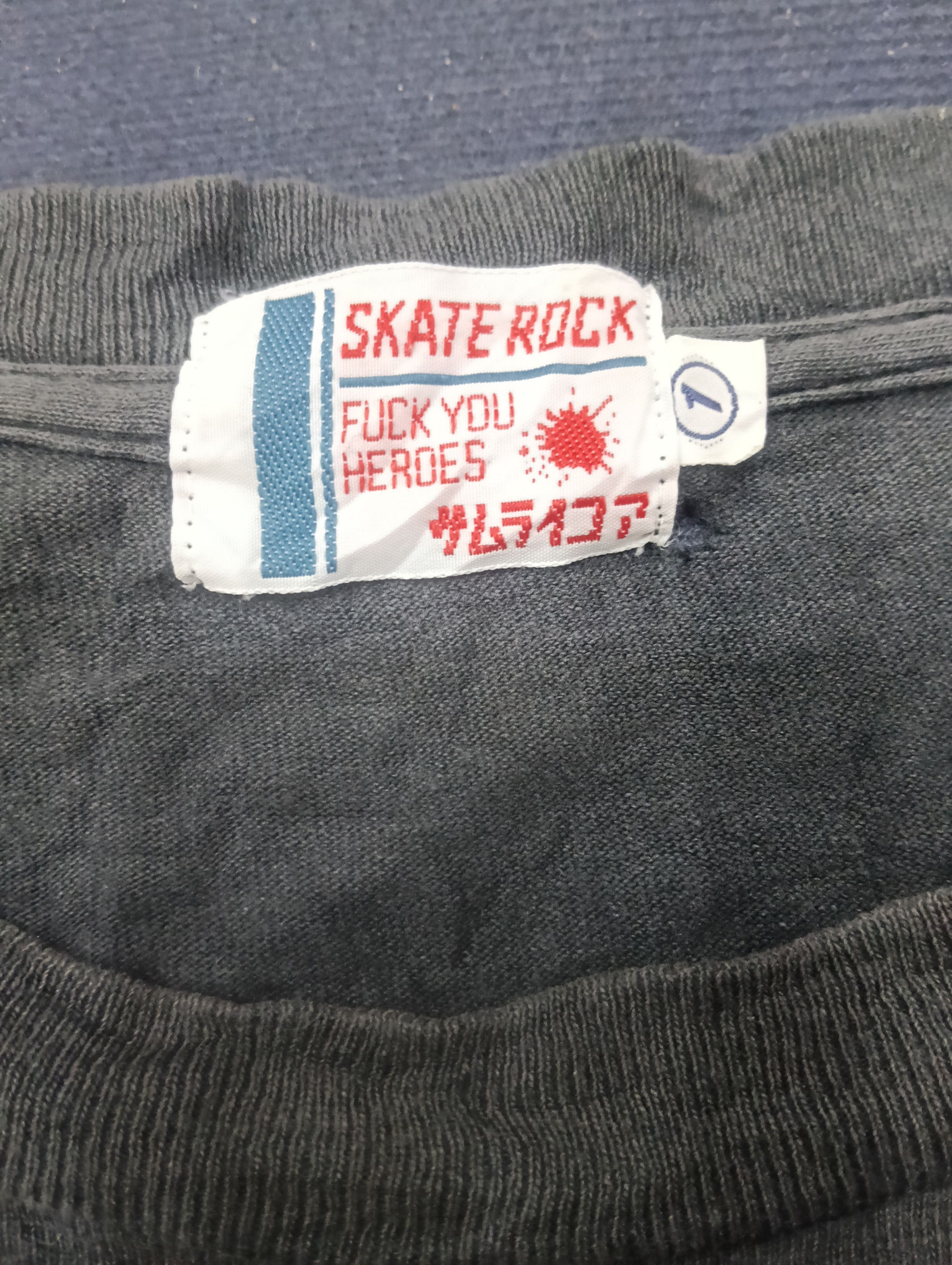 Powell Peralta Sick Vintage Skate Rock Fuck You Heroes Japan Brand Tshirt Size US M / EU 48-50 / 2 - 7 Thumbnail