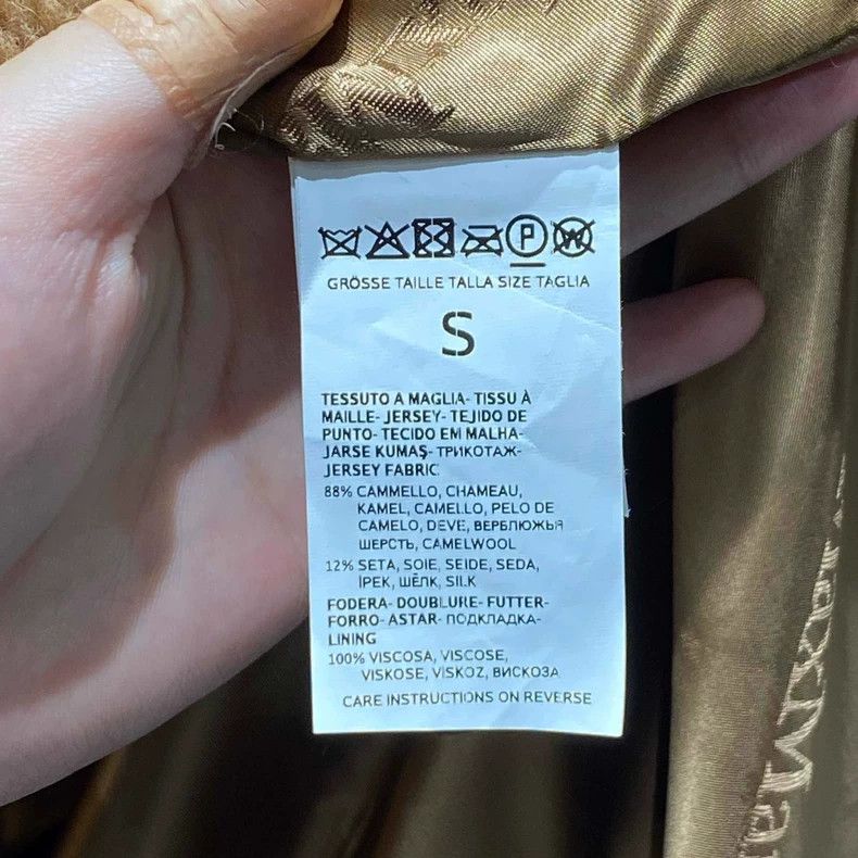 Max Mara Max Mara Classic Hot Brown Teddy Long Coat/ Size S / US 4 / IT 40 - 4 Thumbnail