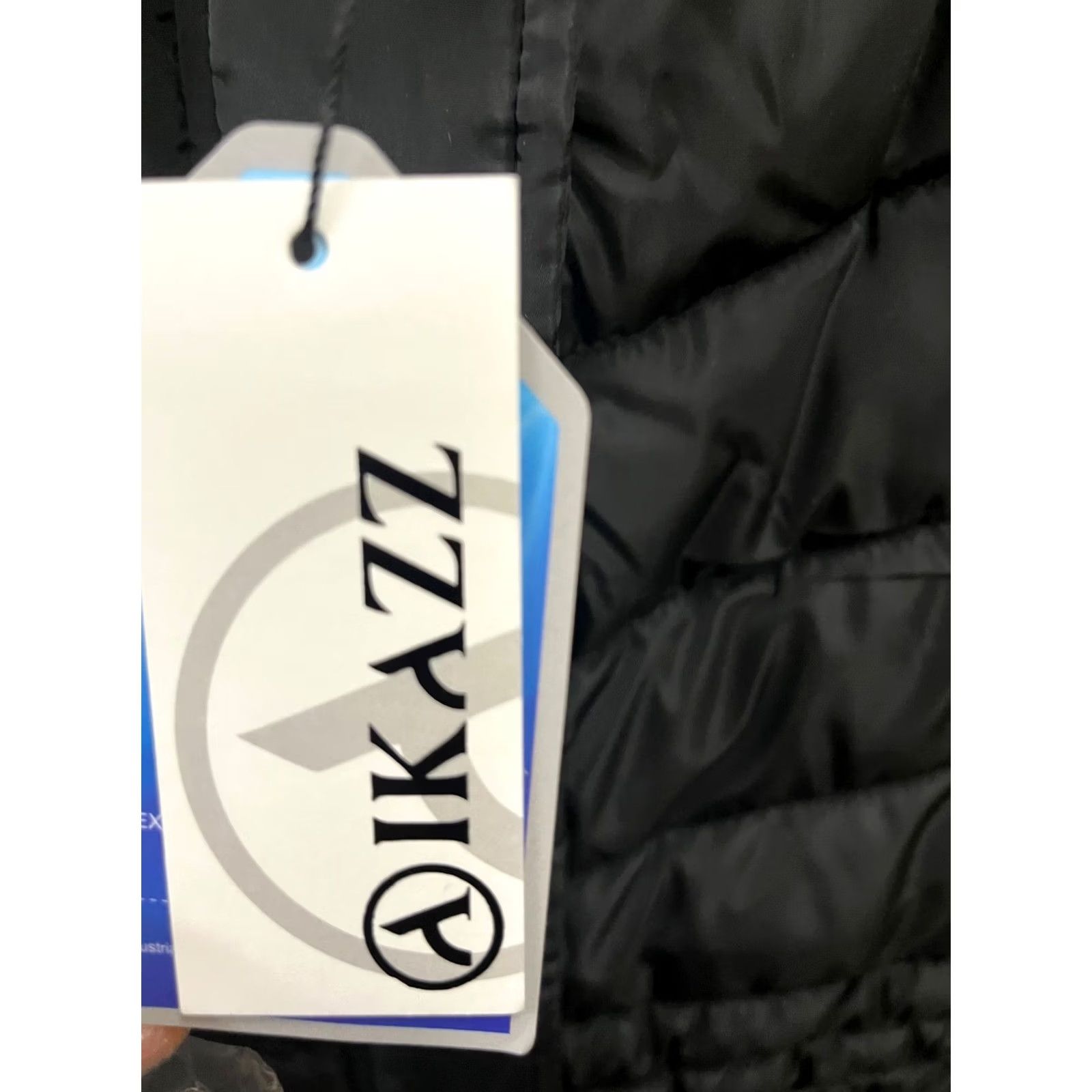 Vintage IKAZZ Black Lightweight Coat M NEW WITH IMPERFECTIONS Size M / US 6-8 / IT 42-44 - 2 Thumbnail