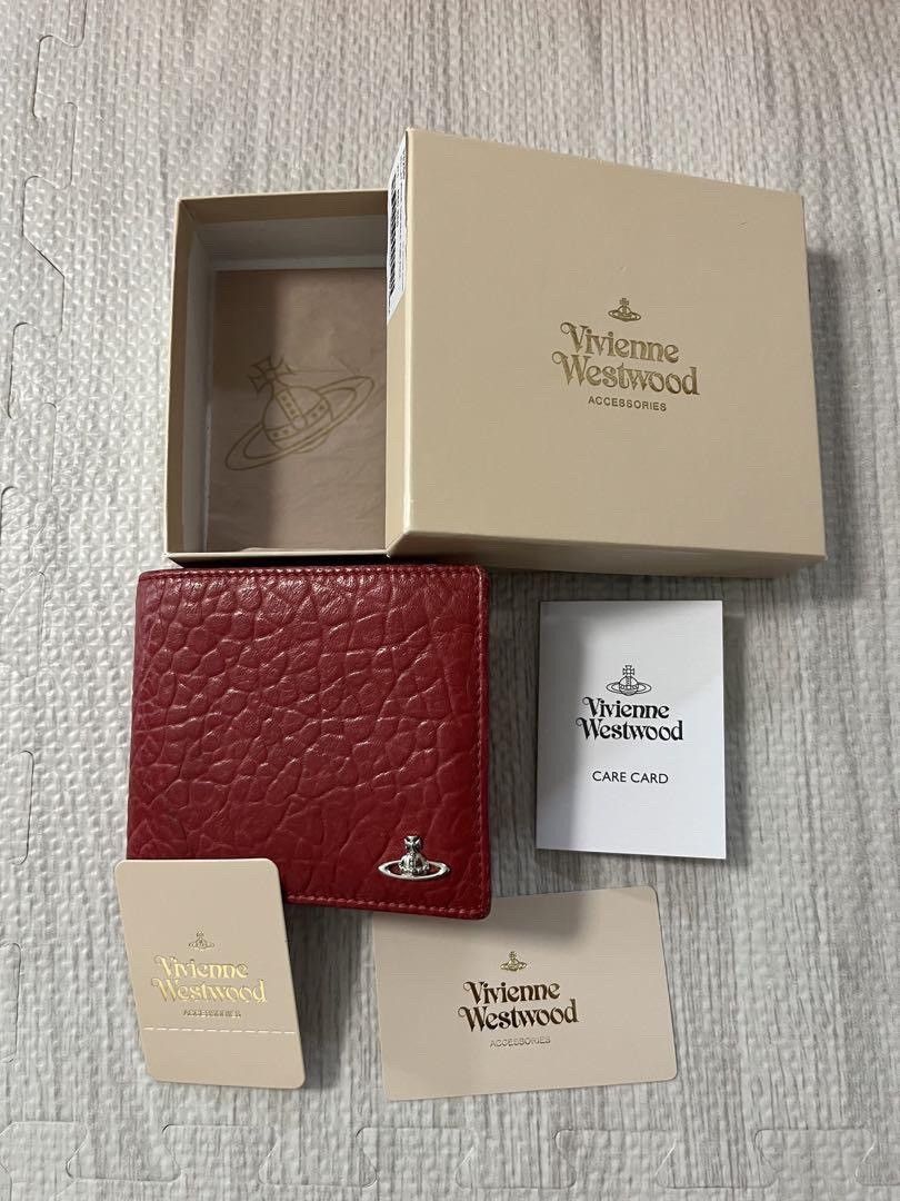 image of Vivienne Westwood Red Orb Wallet, Men's