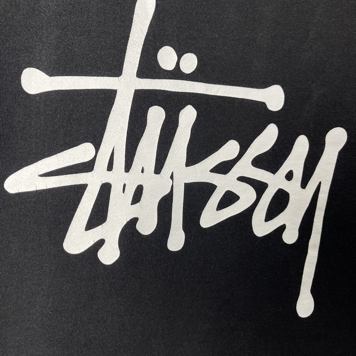 Stussy Stüssy Big Logo Crewneck Sweatshirt Black Large Size US L / EU 52-54 / 3 - 2 Thumbnail