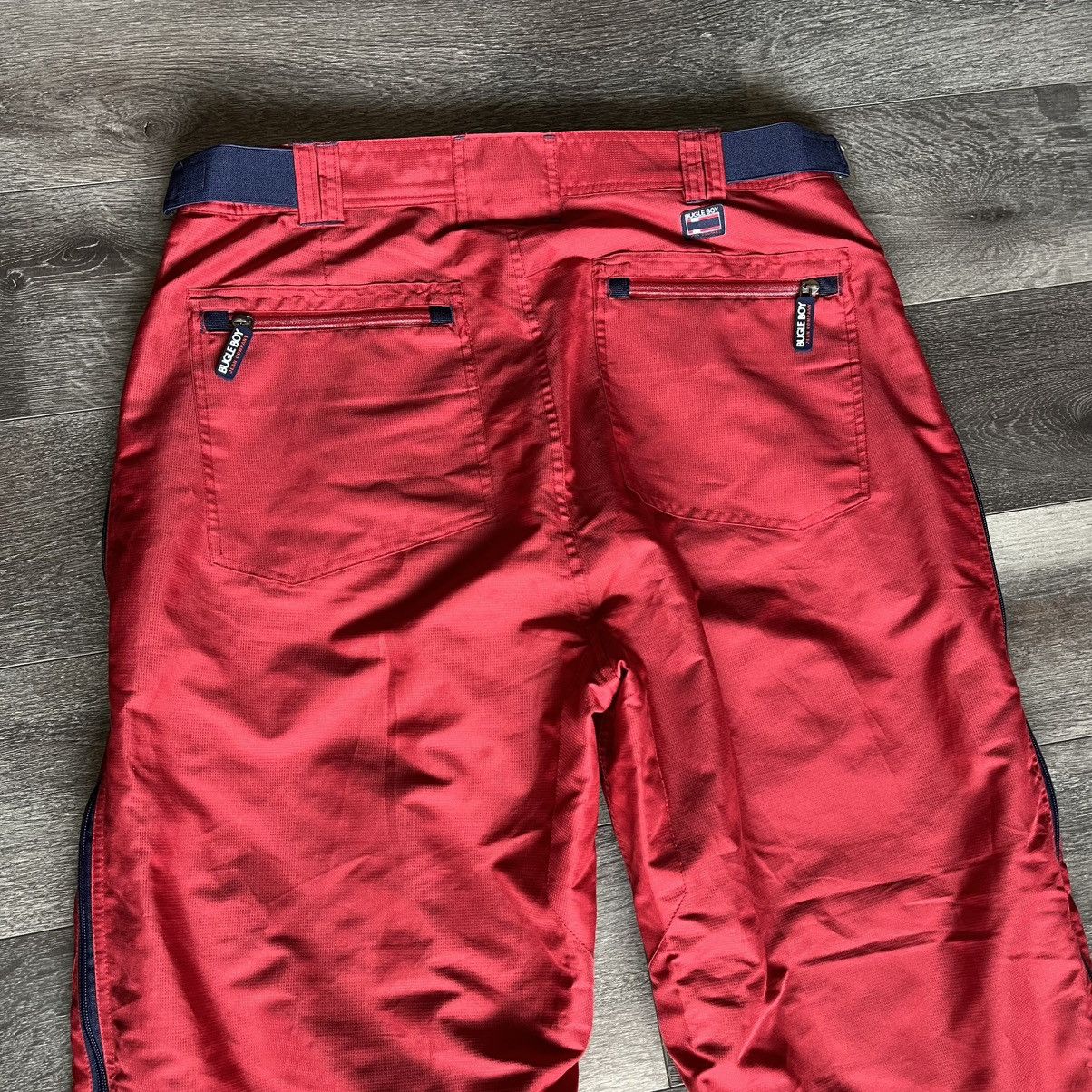 Bugle Boy Vintage 1990s Bugle Boy Ski Winter Snowboard Pants 38x30 Red Size US 38 / EU 54 - 12 Thumbnail