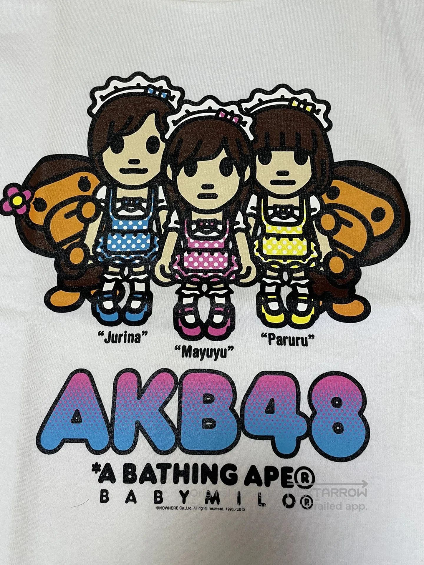 Bape BAPE x AKB48 Limited Short Sleeve T. Size M / US 6-8 / IT 42-44 - 3 Thumbnail
