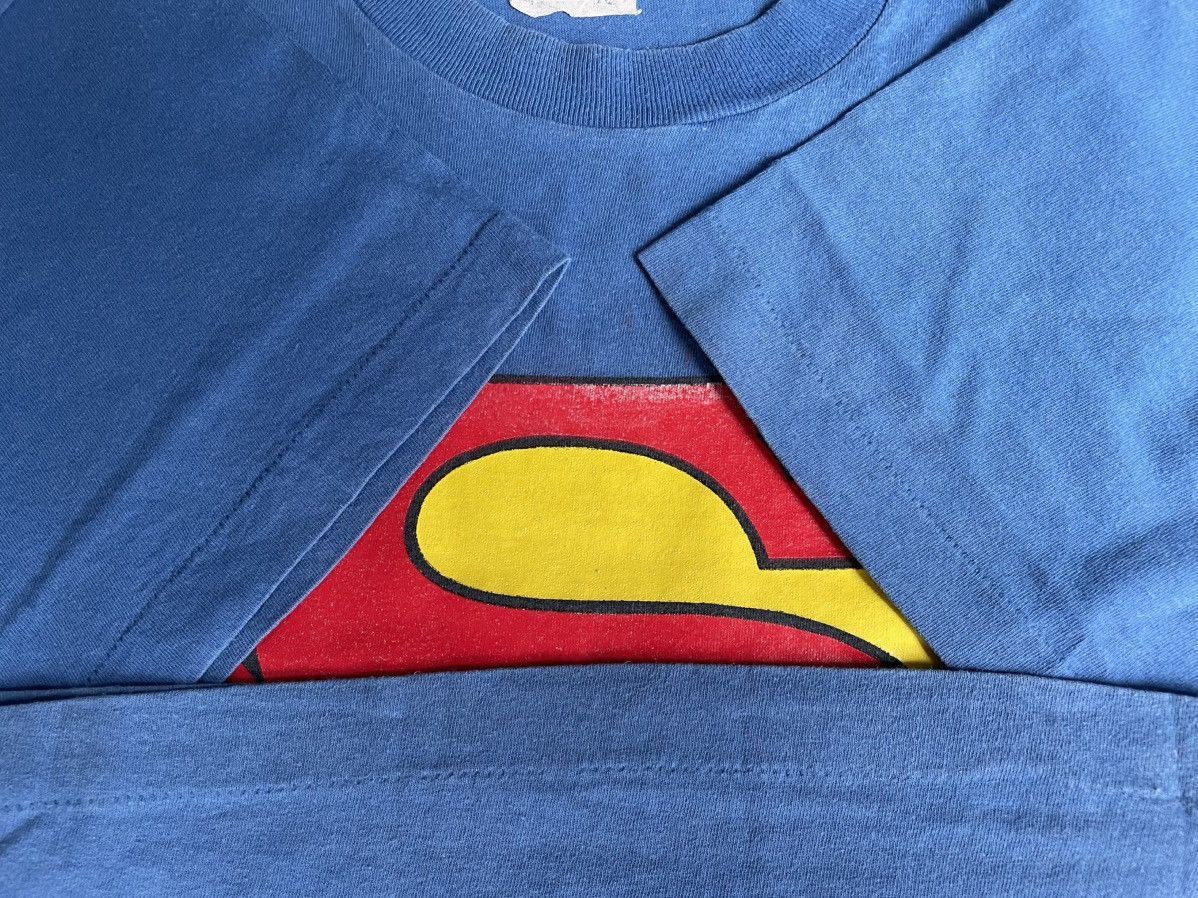 Vintage Vintage Superman T-Shirt, single stitched Size US XL / EU 56 / 4 - 9 Thumbnail