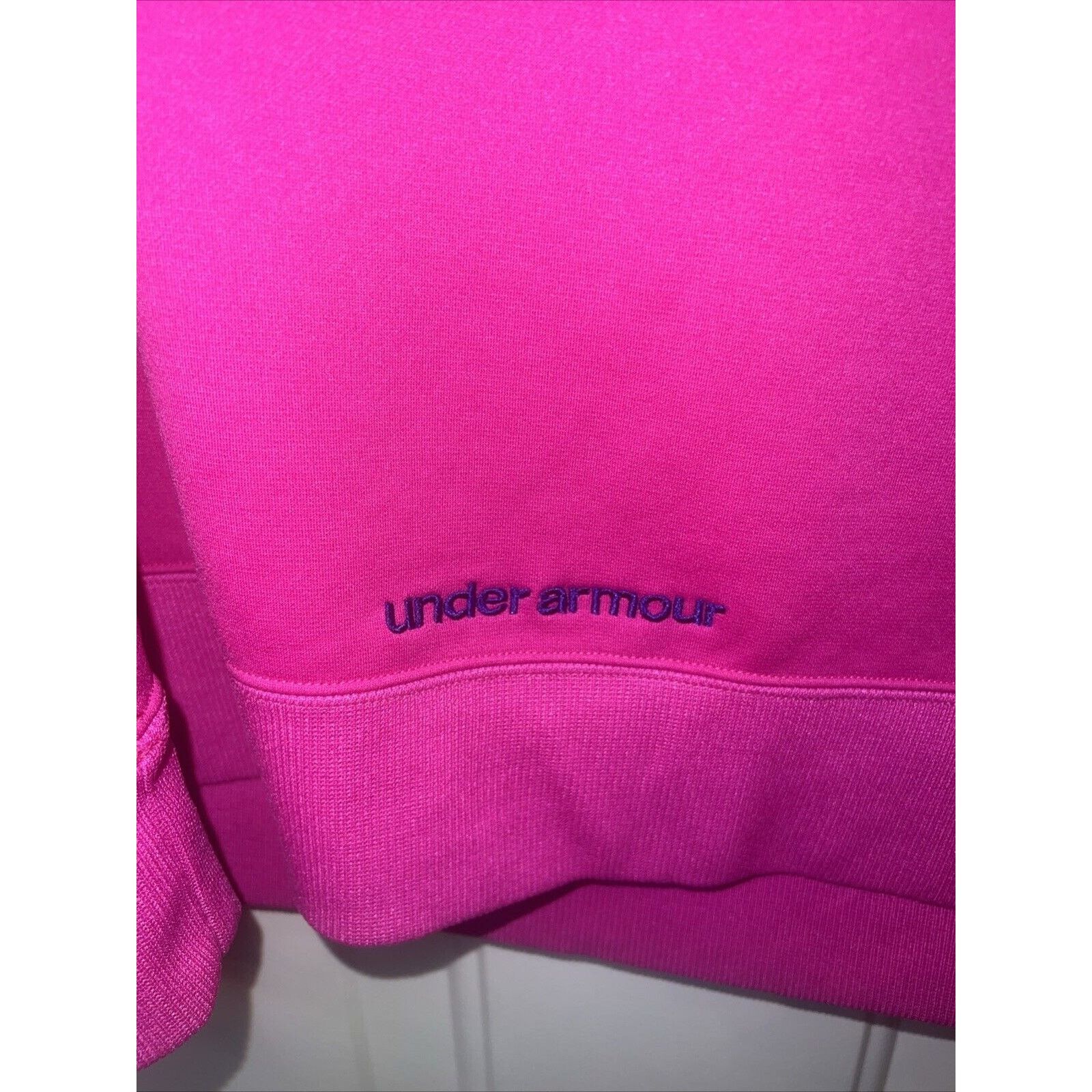 Under Armour Under Armour Hoodie Sweatshirt Purple Women's Medium Jacket Size M / US 6-8 / IT 42-44 - 7 Thumbnail