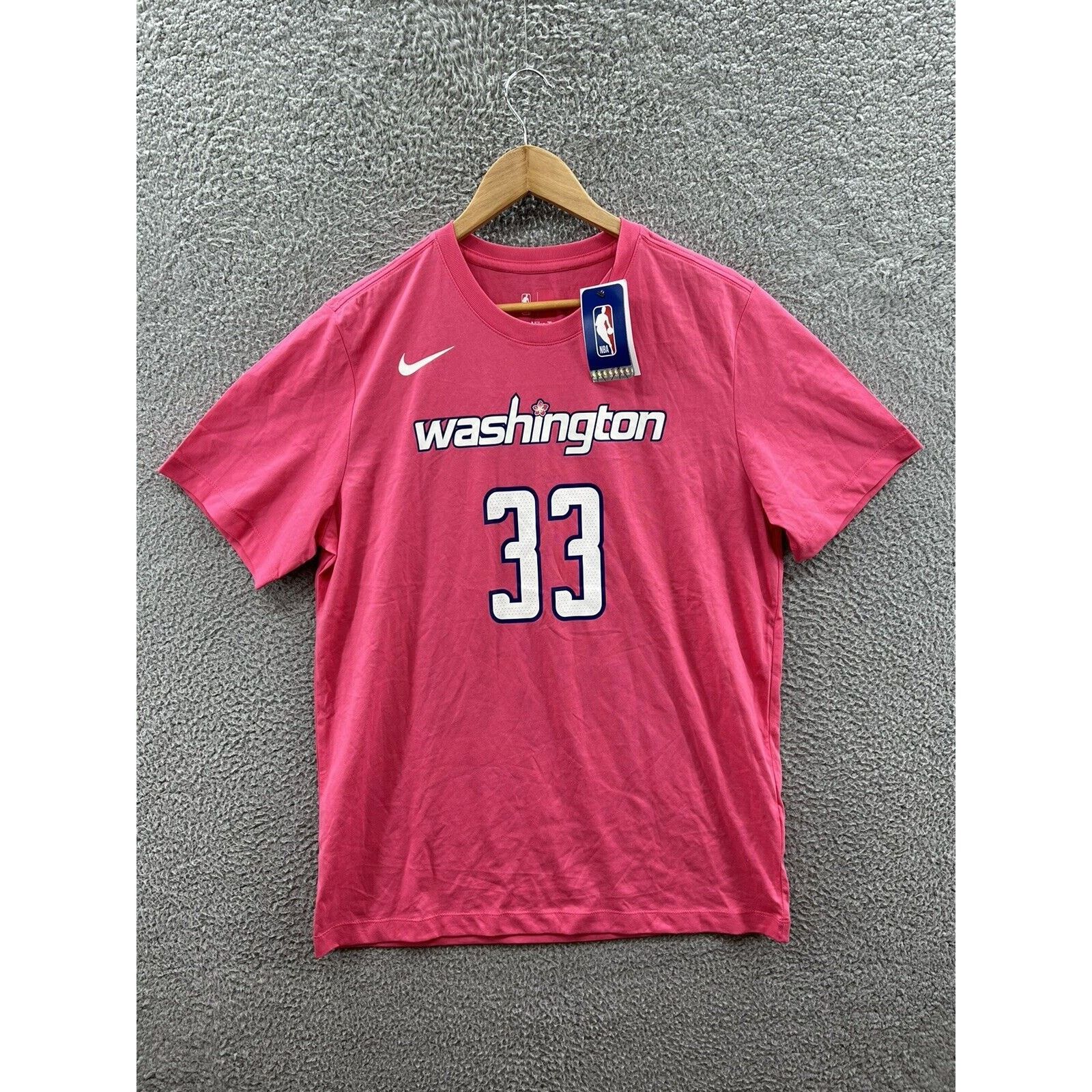 Nike Nike Kyle Kuzma Pink Wizards 2022/23 City Edition DV6014-689 Size US L / EU 52-54 / 3 - 1 Thumbnail