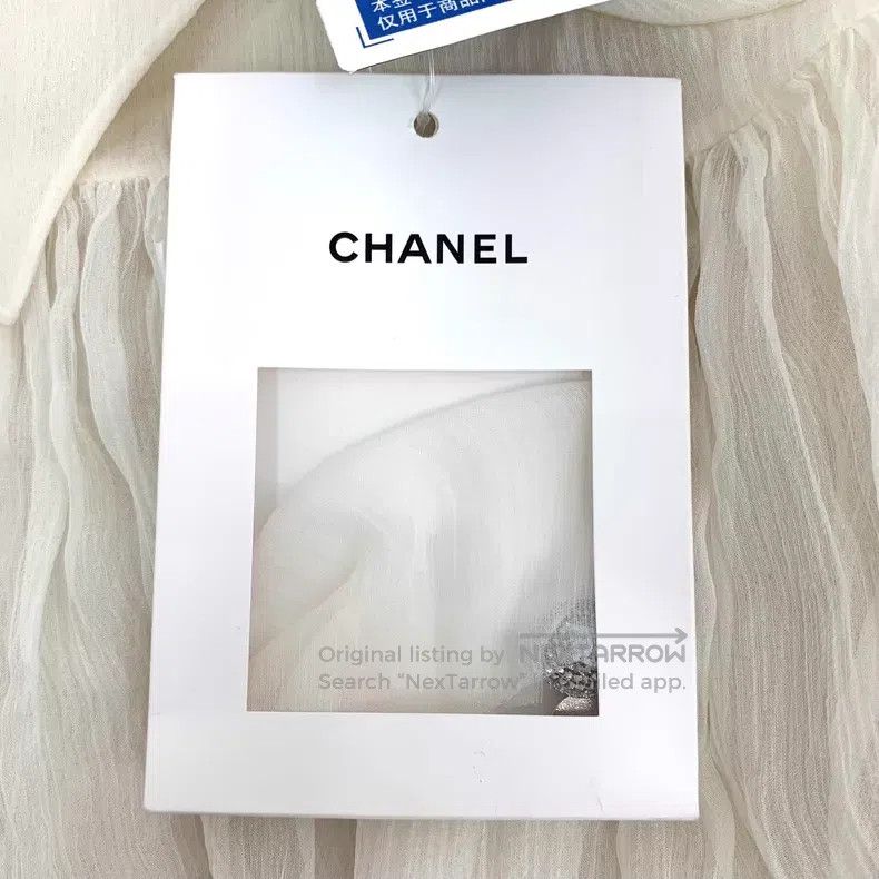 Chanel Chanel Castle Series Beige Ruffle Lace Silk Lapel Long-sle Size XS / US 0-2 / IT 36-38 - 6 Thumbnail