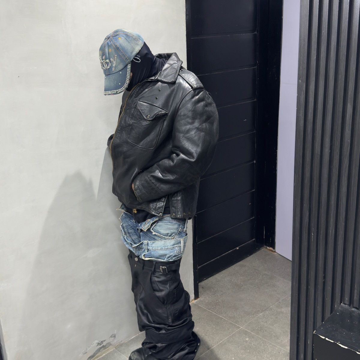 GOSTAR DE FUGA Rare Fuga Multi Zip Leather Jacket | Grailed