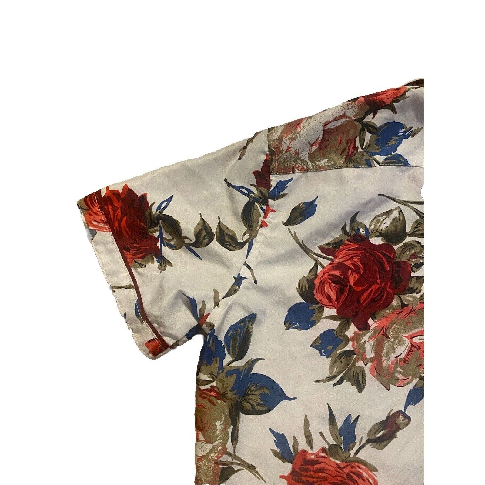 & Other Stories Men Short Sleeve Shirt Italian Floral design Size L Size US L / EU 52-54 / 3 - 4 Thumbnail