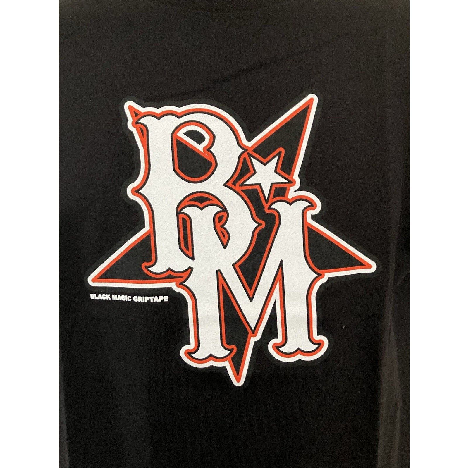 Other Shortys Skateboard Black Magic Grip Tape Tee Shirt M Black H Size US M / EU 48-50 / 2 - 2 Thumbnail