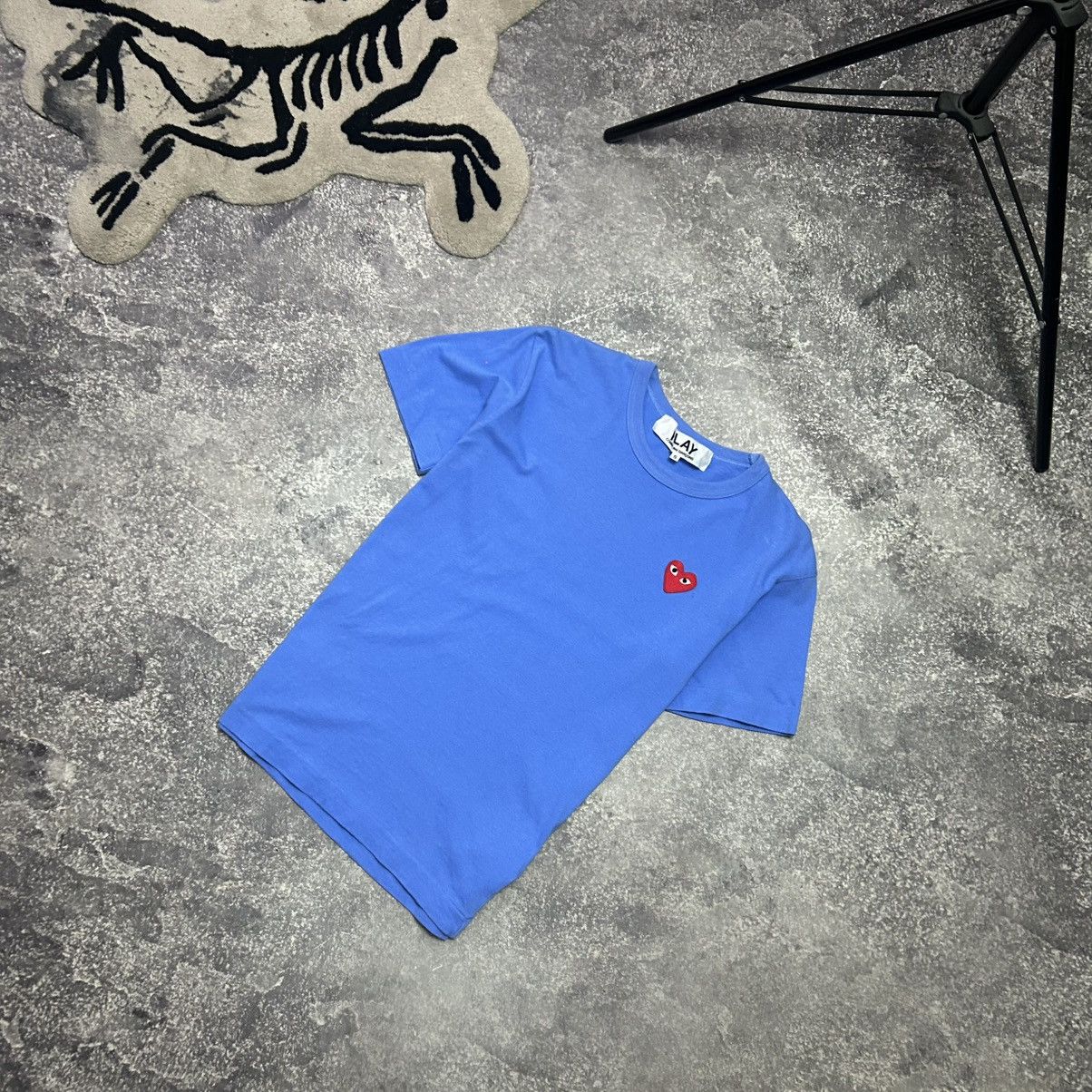 Comme des Garcons PLAY Luxury Play Comme Des Garcons Small logo basic y2k tee sizeS Size US S / EU 44-46 / 1 - 1 Thumbnail