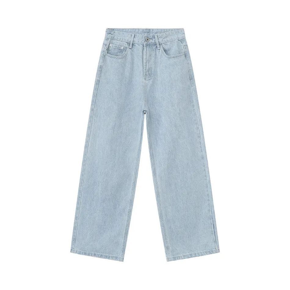 Japanese Brand Retro straight tube loose casual jeans Size US 32 / EU 48 - 6 Thumbnail