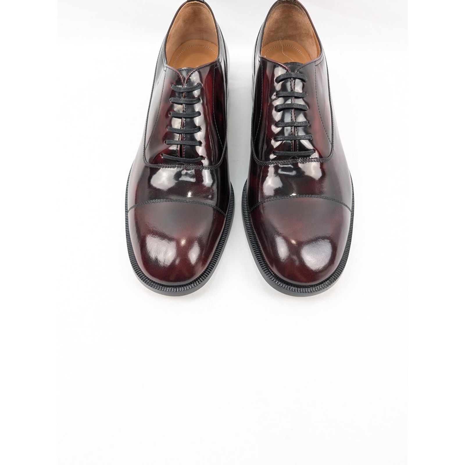 Maison Margiela o1rshd1 Q:2 / Lace-Up Derby Shoes in Bordeaux Size US 13 / EU 46 - 12 Thumbnail